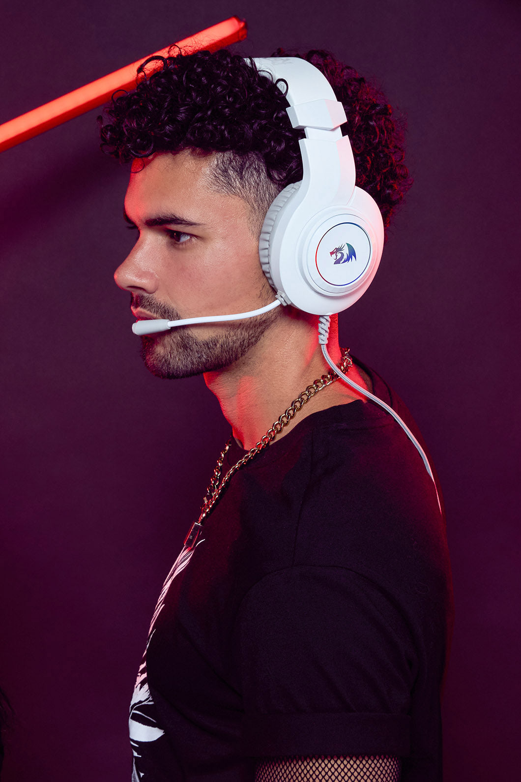 REDRAGON - H260W Hylas Standard Headset - white