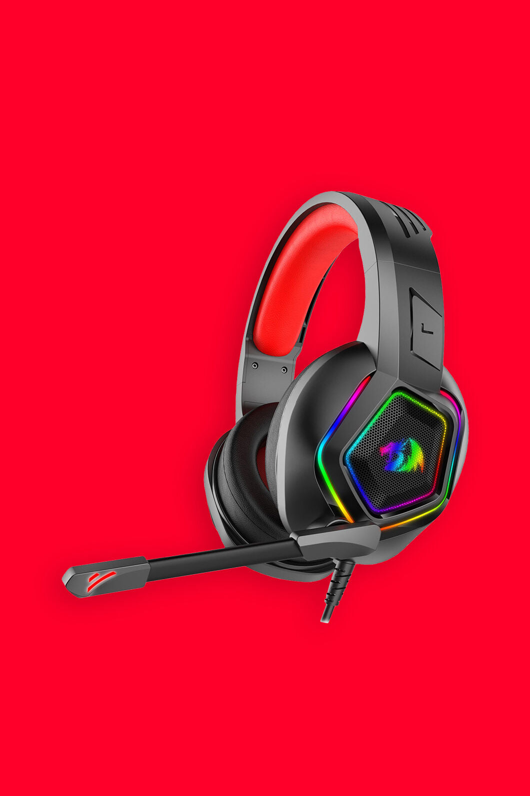 REDRAGON - H280 Medea 3.5mm Headset - black
