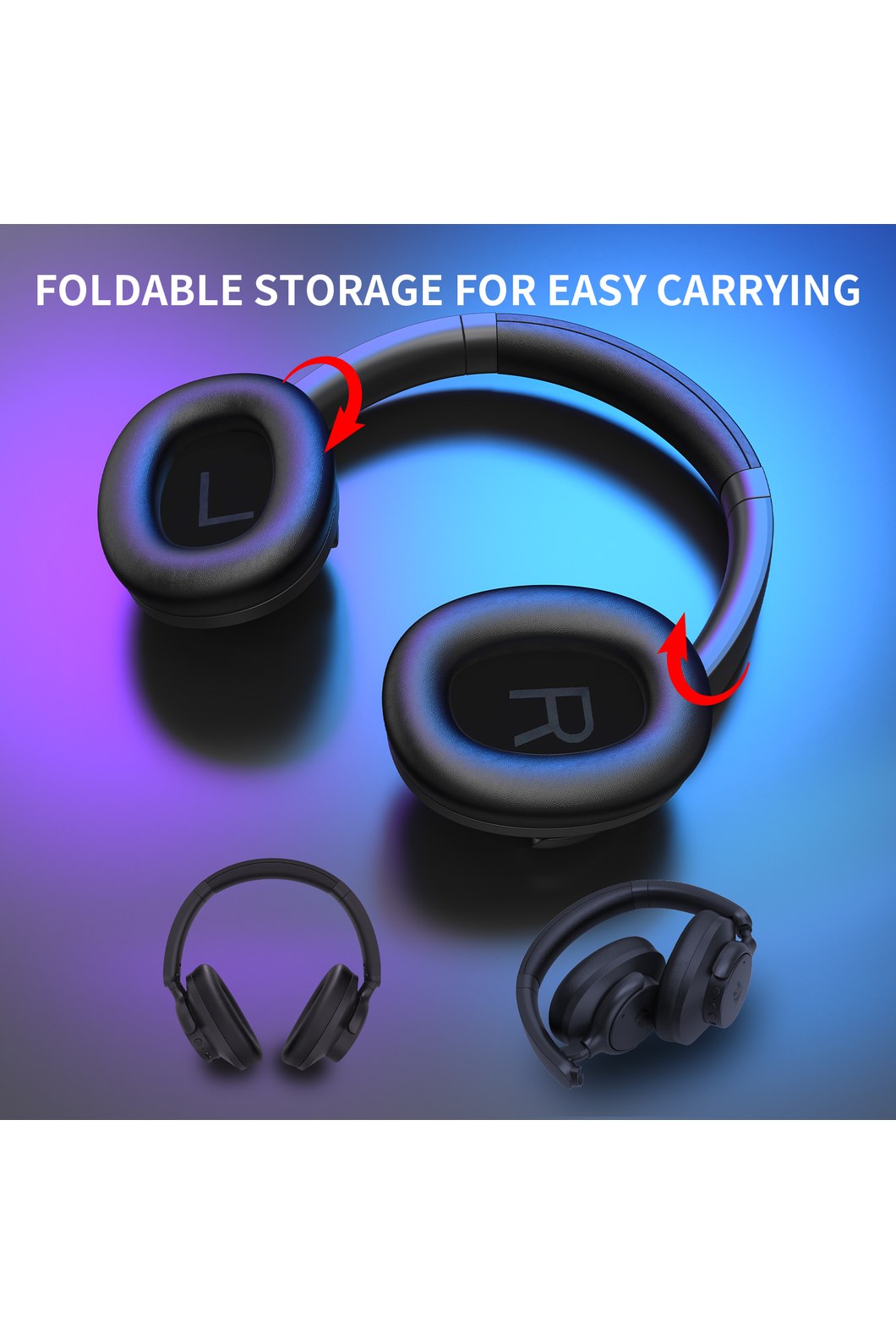 REDRAGON - H610 VCore 600X ANC Headphone - black