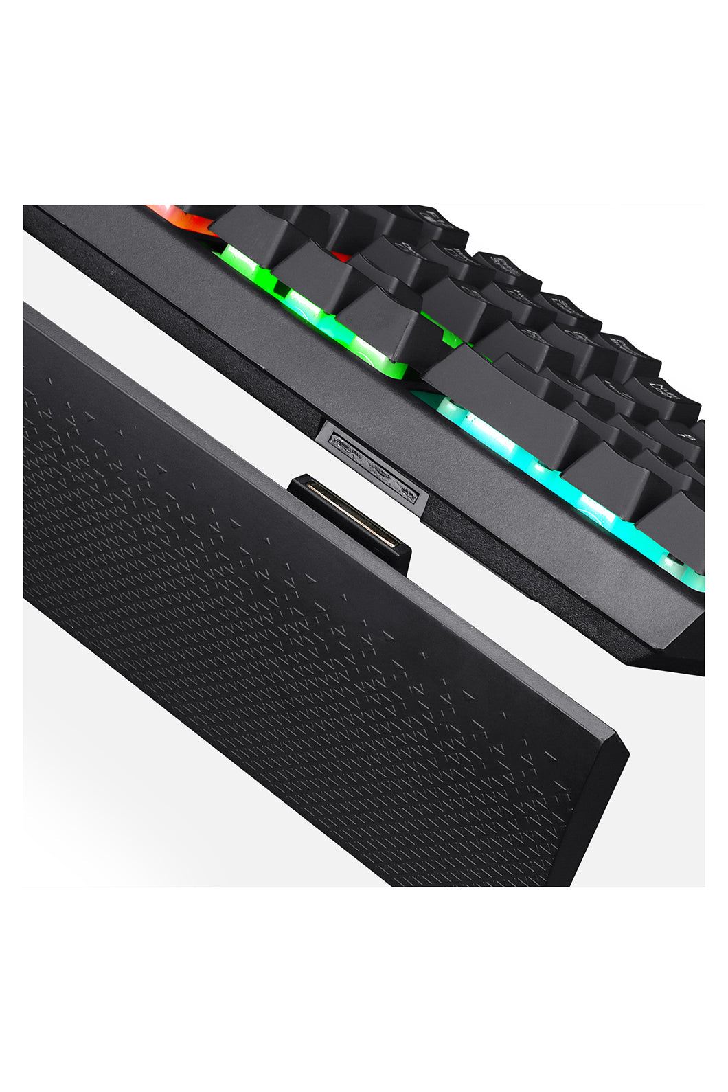 REDRAGON - K512RGB Shiva Wired 108 Key Keyboard - black