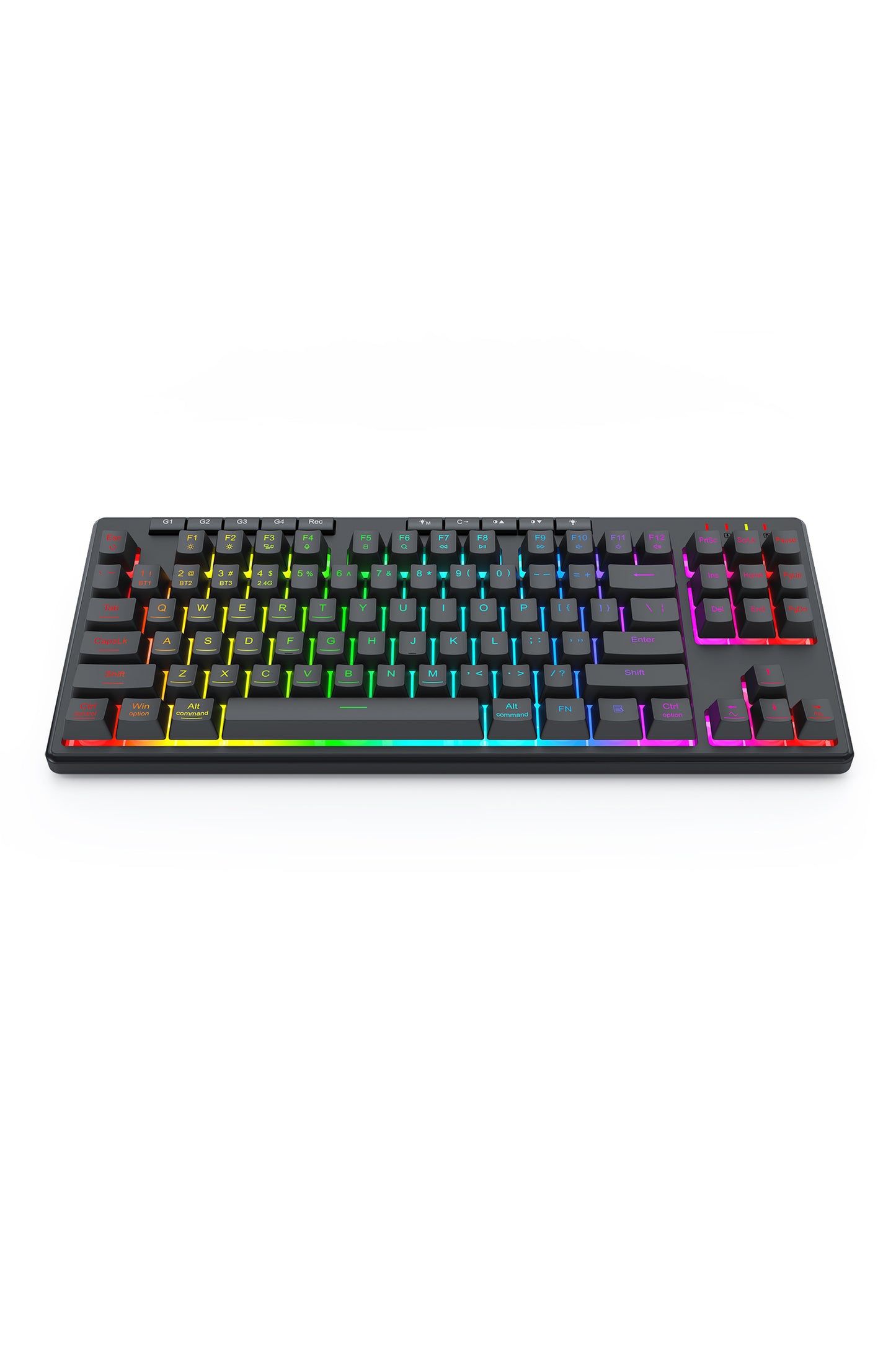 REDRAGON - K516RGB-PRO Shiva 87Key KB - black