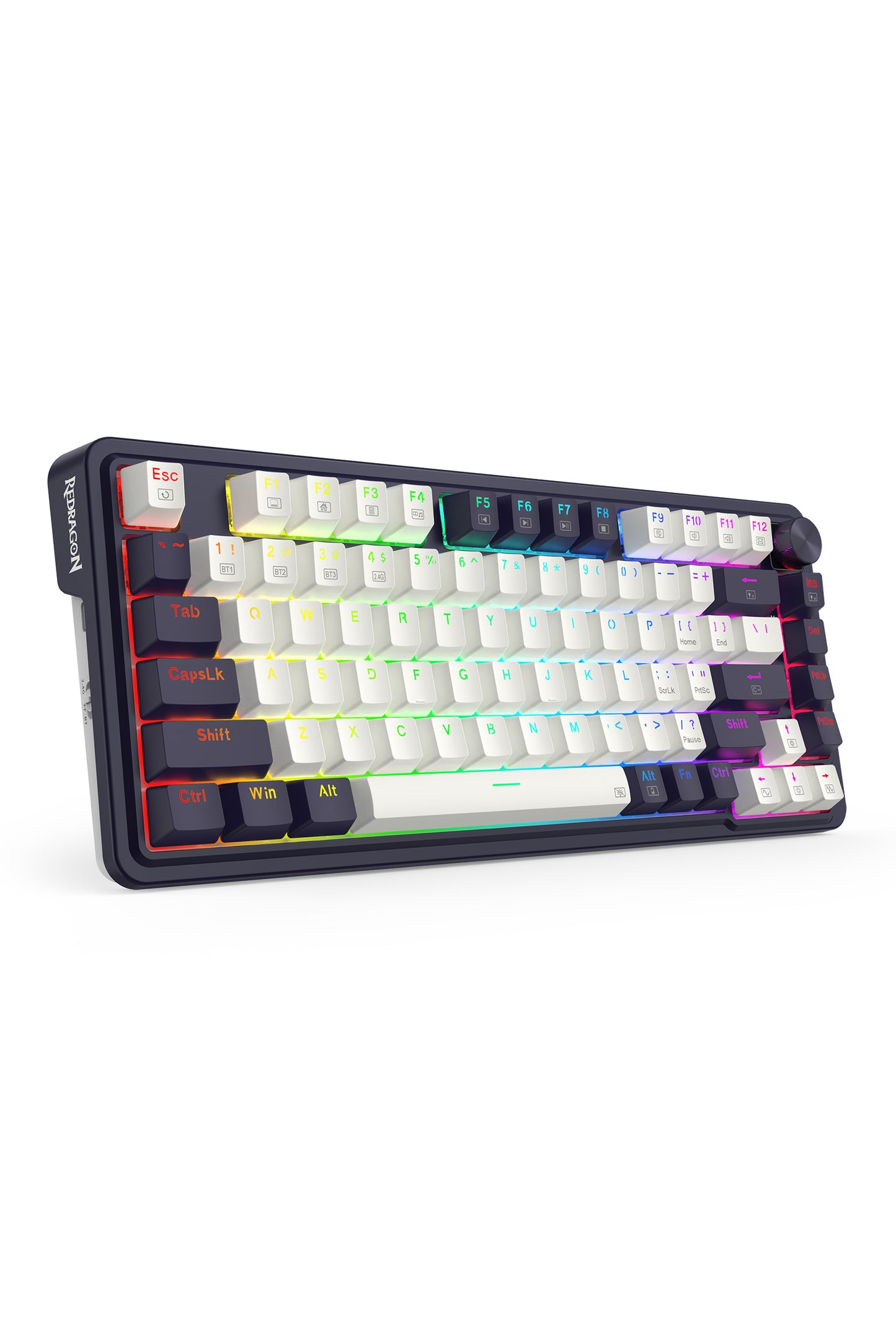 REDRAGON - K673WB-RGB-PRO 75% gasket KB - white