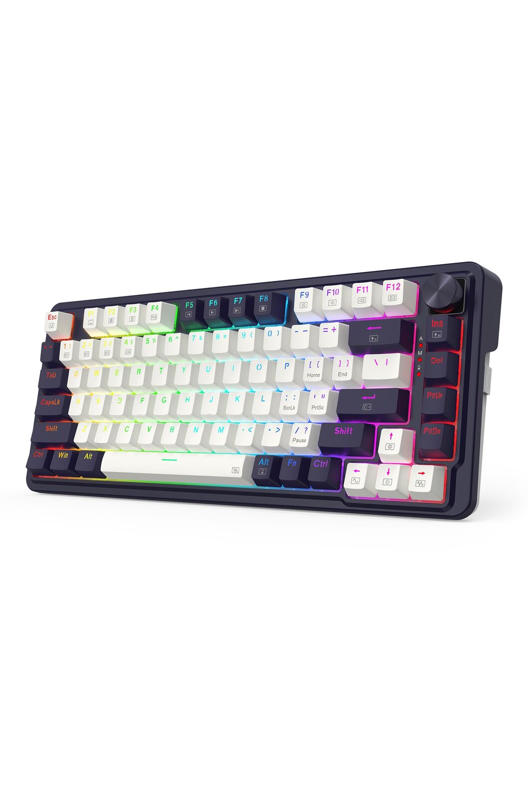 REDRAGON - K673WB-RGB-PRO 75% gasket KB - white