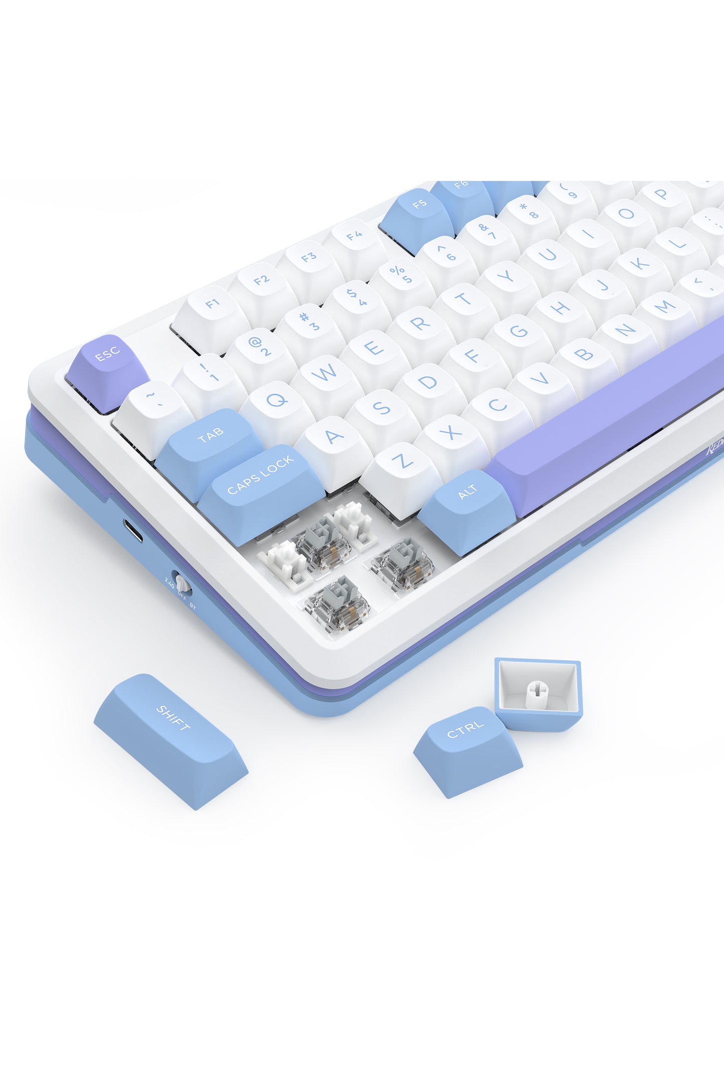 REDRAGON - K681WBP-RGB-PRO Cyrus 75% KB - beige