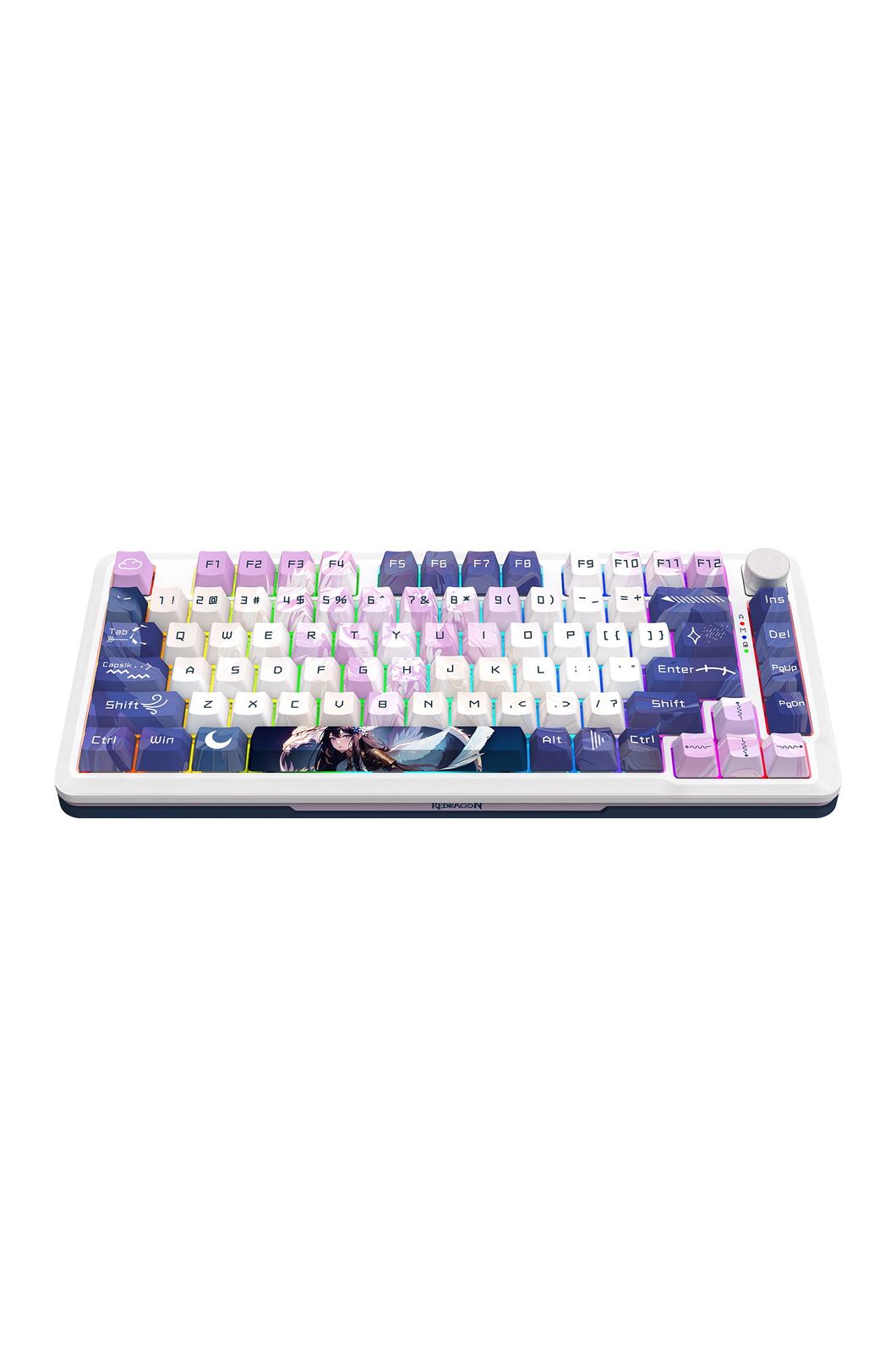 REDRAGON - K681AGC-RGB-PRO Cyrus 75% KB - purple