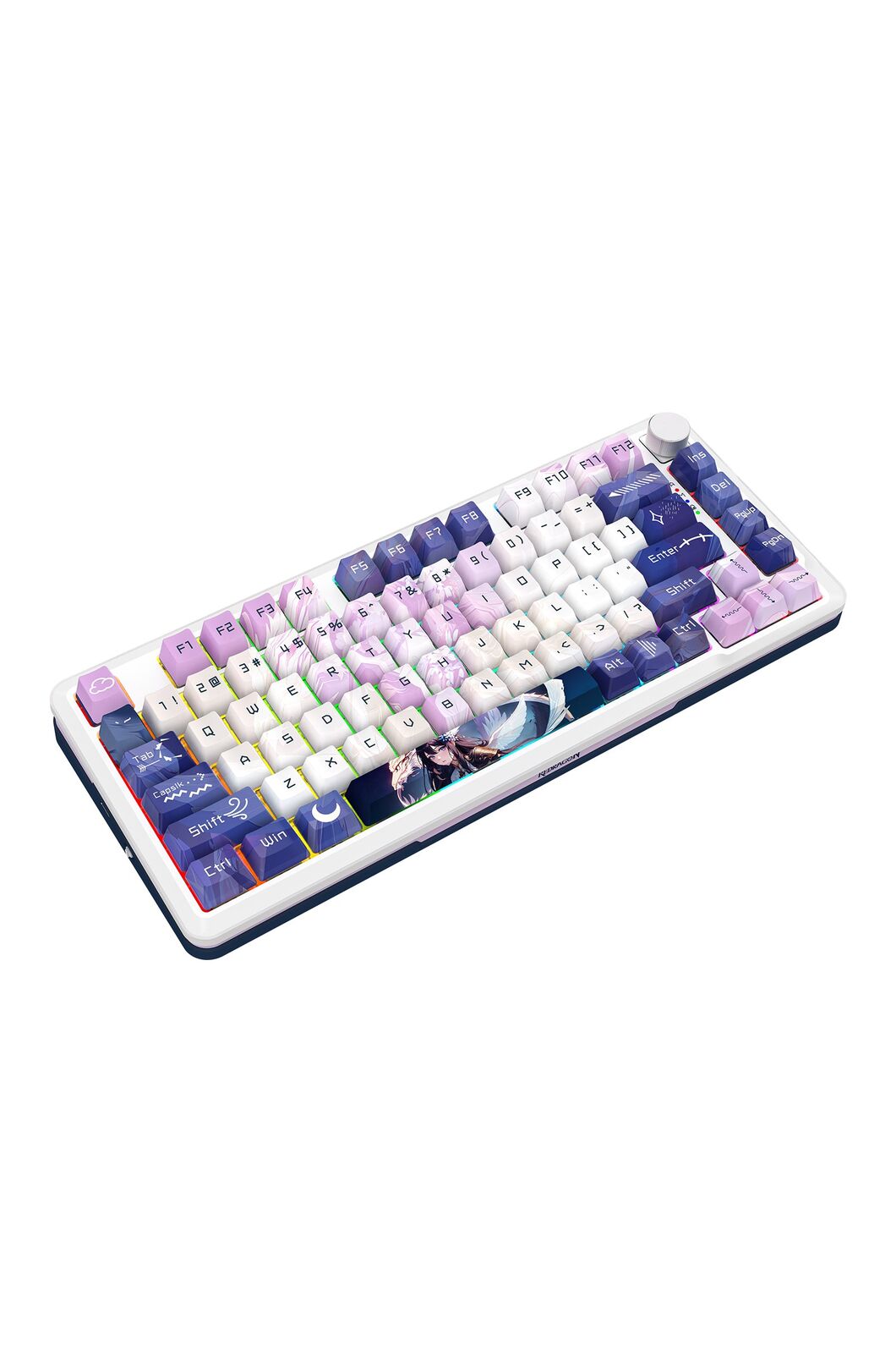 REDRAGON - K681AGC-RGB-PRO Cyrus 75% KB - purple