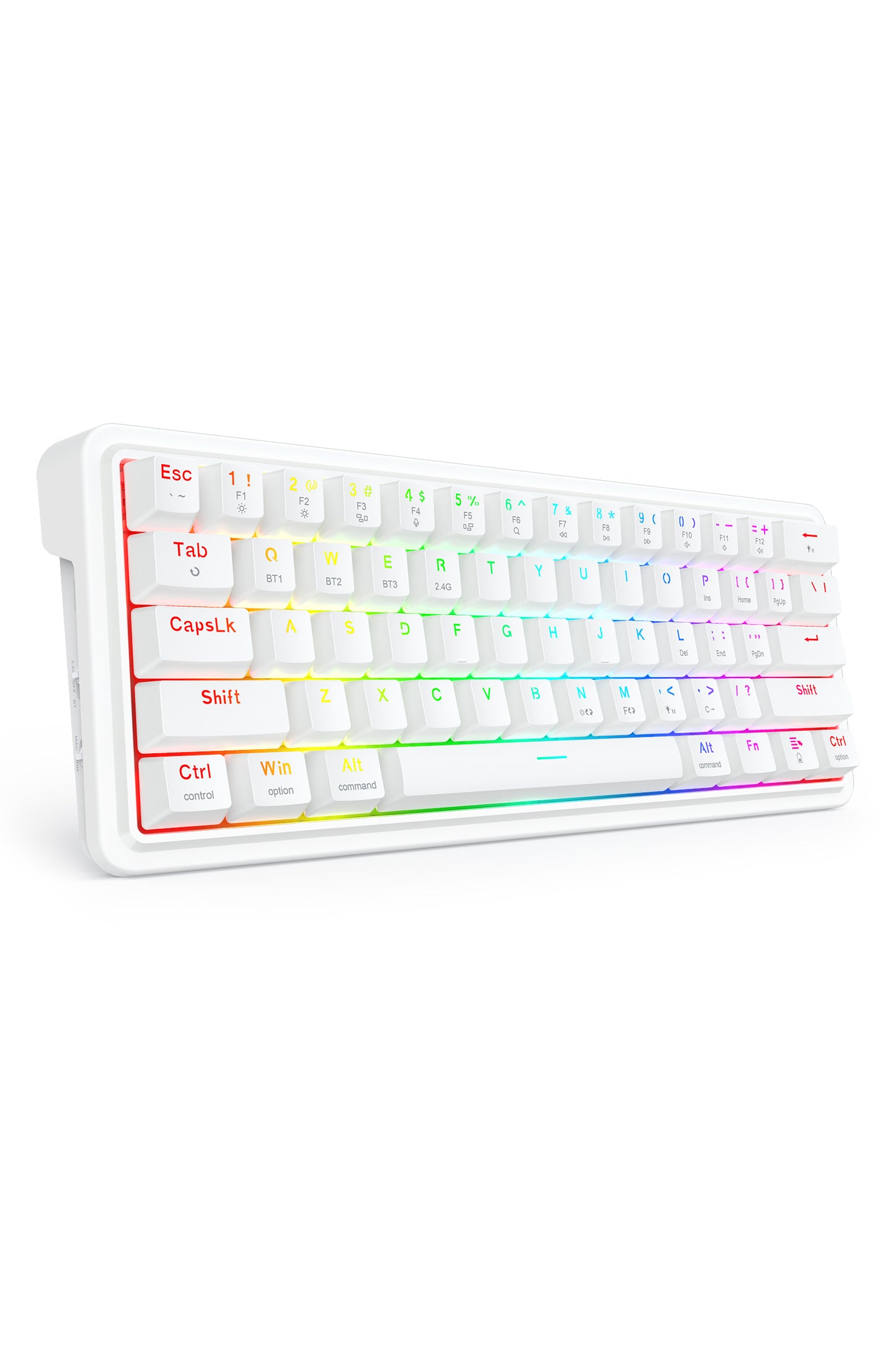 REDRAGON - K730W-RGB-PRO Draconic V2 KB - white