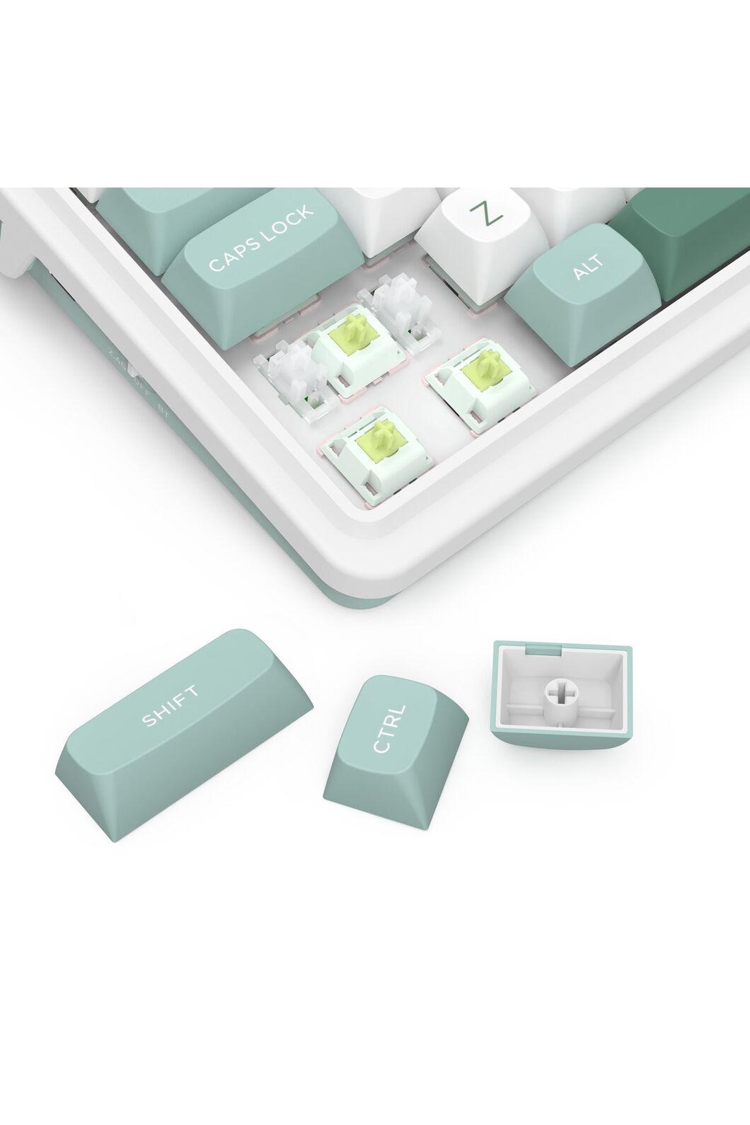 REDRAGON - K719WG-RGB-PRO Galatin Pro KB - green