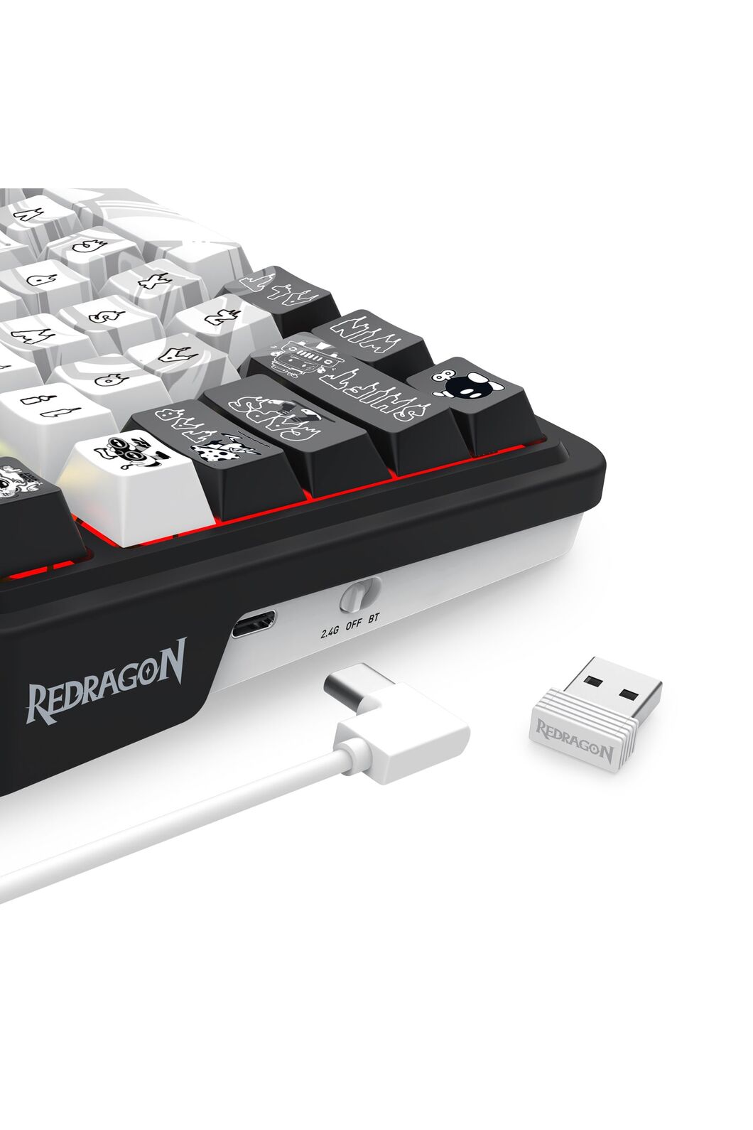 REDRAGON - K719GF-RGB-PRO Artemis Pro KB - grey