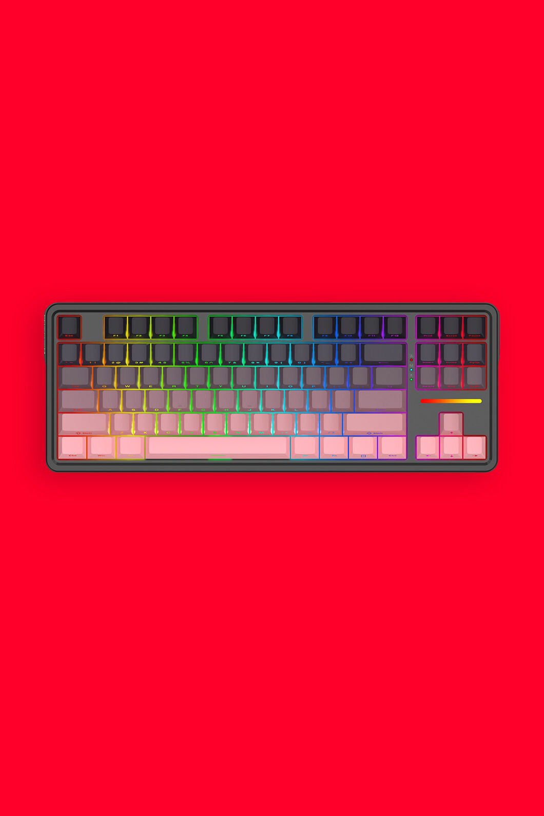 REDRAGON - K728SP-RGB-PRO Antonium Pro KB - pink