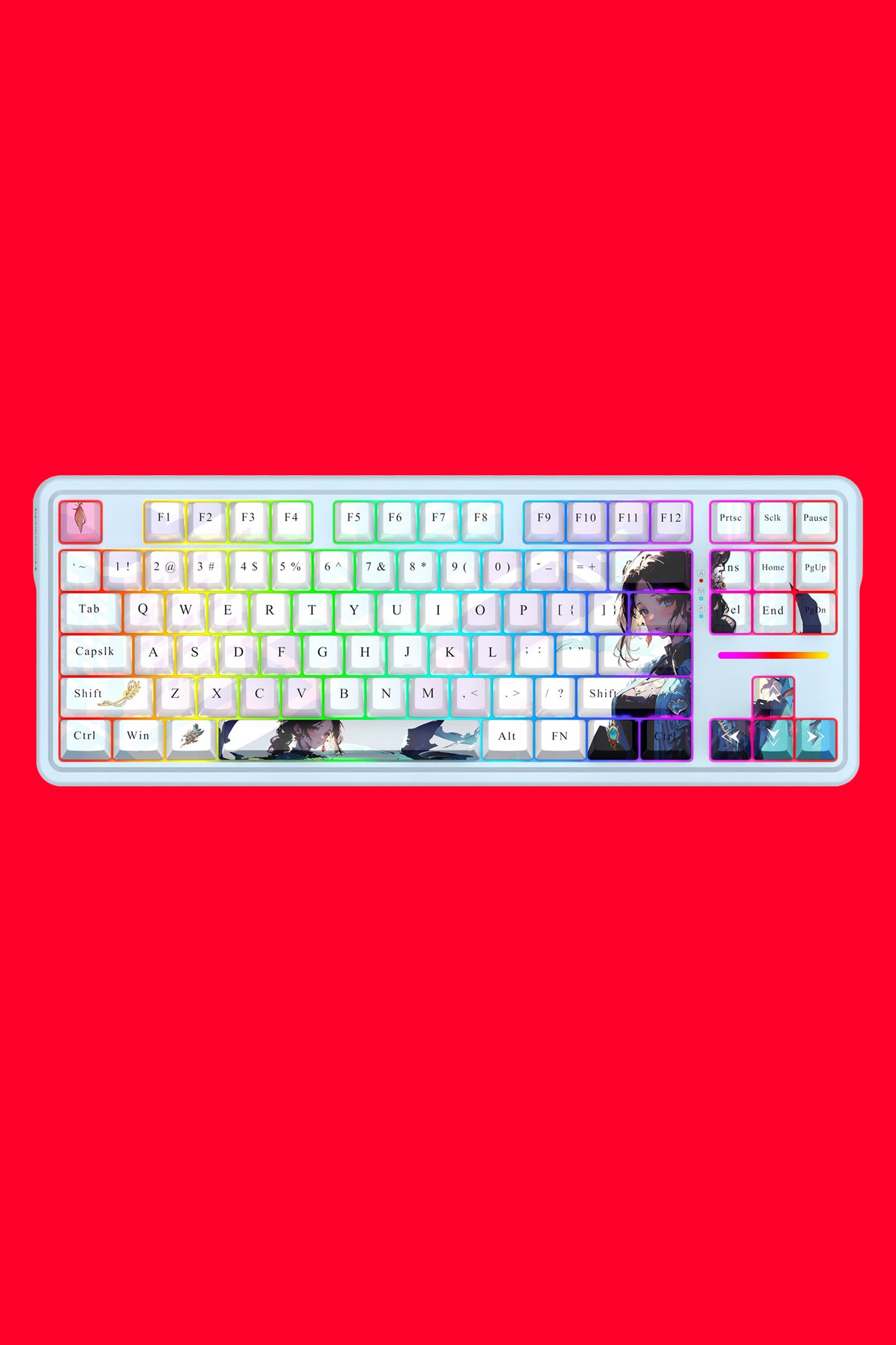 REDRAGON - K728AK-RGB-PRO Antonium Pro KB - blue