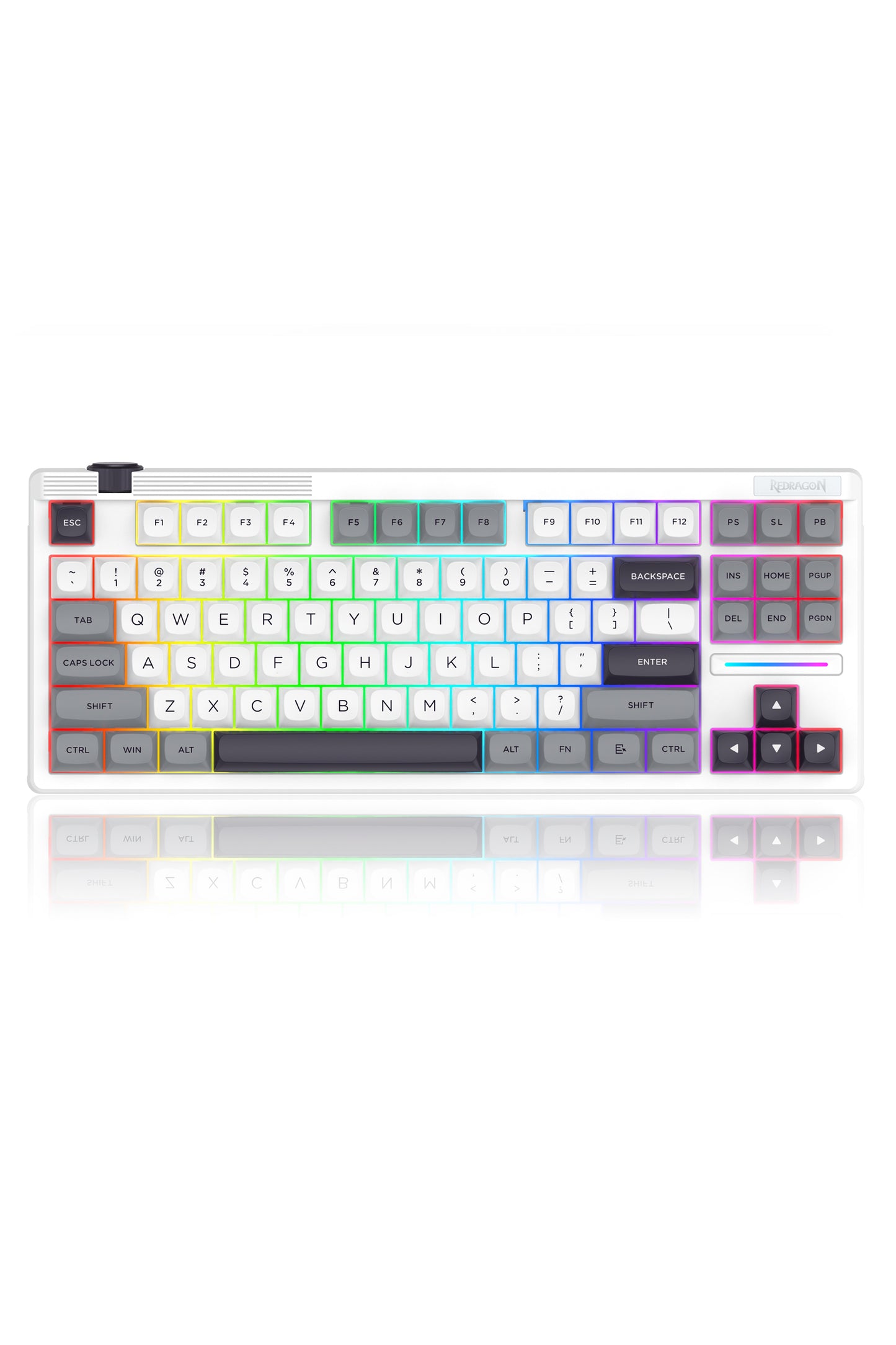 REDRAGON - K729WGB-RGB-PRO OTIM ProTKL KB - white
