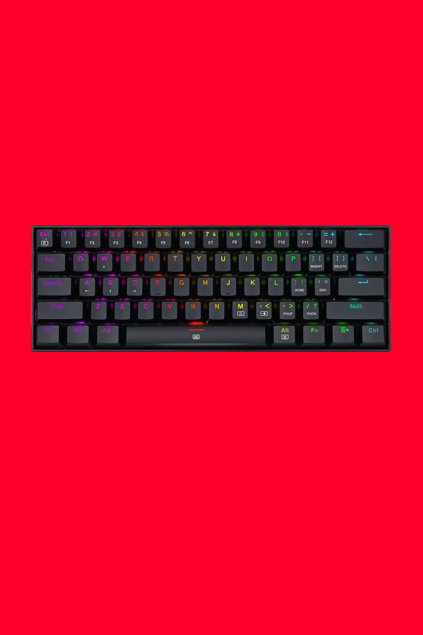 REDRAGON - K630RGB Dragonborn 65% KB - black