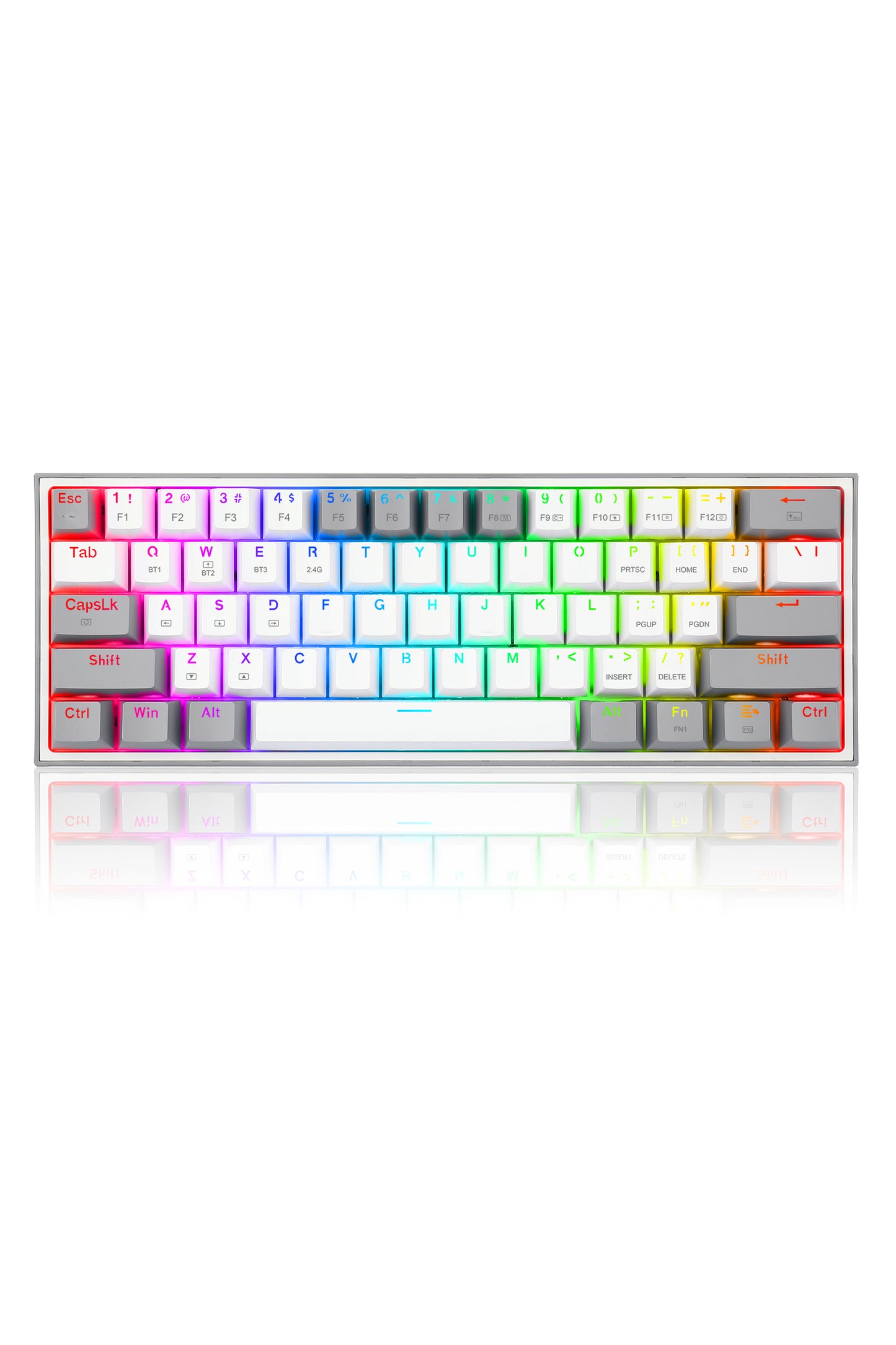 REDRAGON - K616-RGB Fizz RGB Pro 65% KB - grey