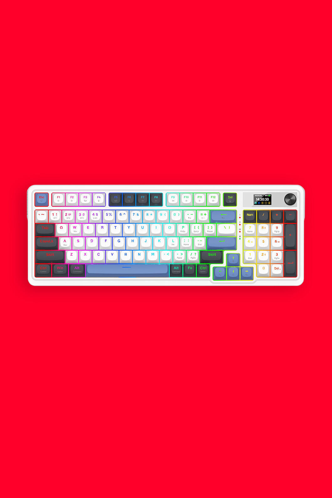 REDRAGON - K719WGB-RGB-PRO Artemis Pro KB - white