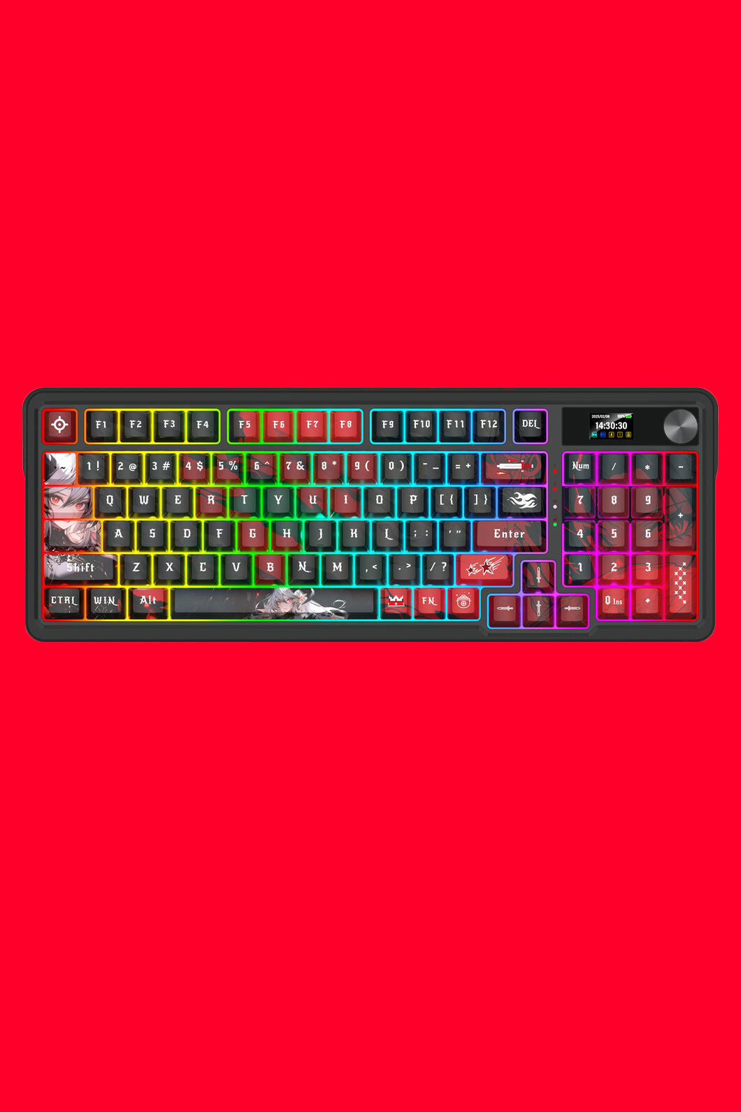 REDRAGON - K719WGB-RGB-PRO Artemis Pro KB - black