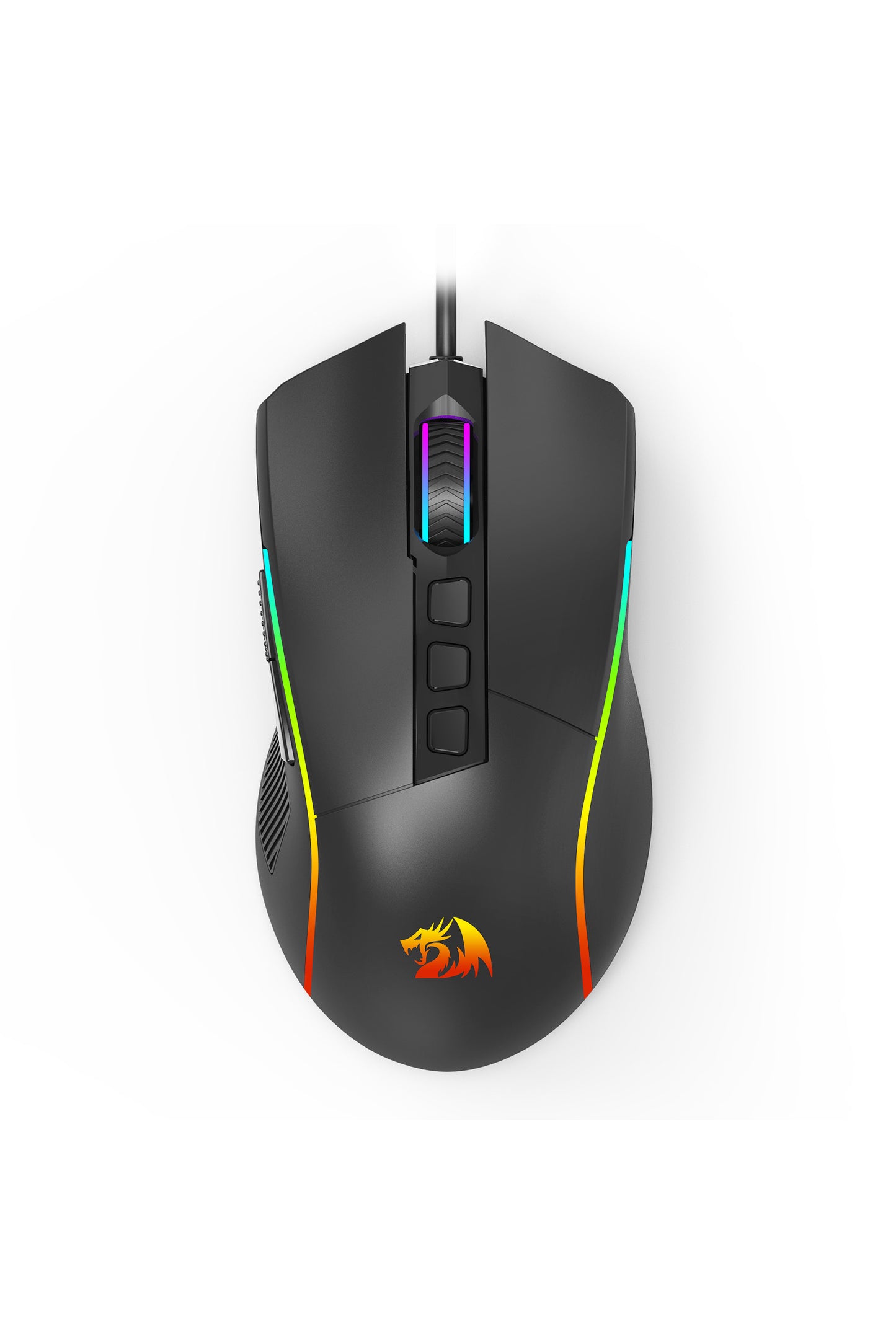 REDRAGON - M812-RGB Plank Eurgo Mouse - black