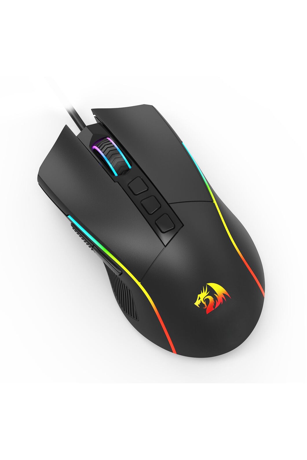 REDRAGON - M812-RGB Plank Eurgo Mouse - black