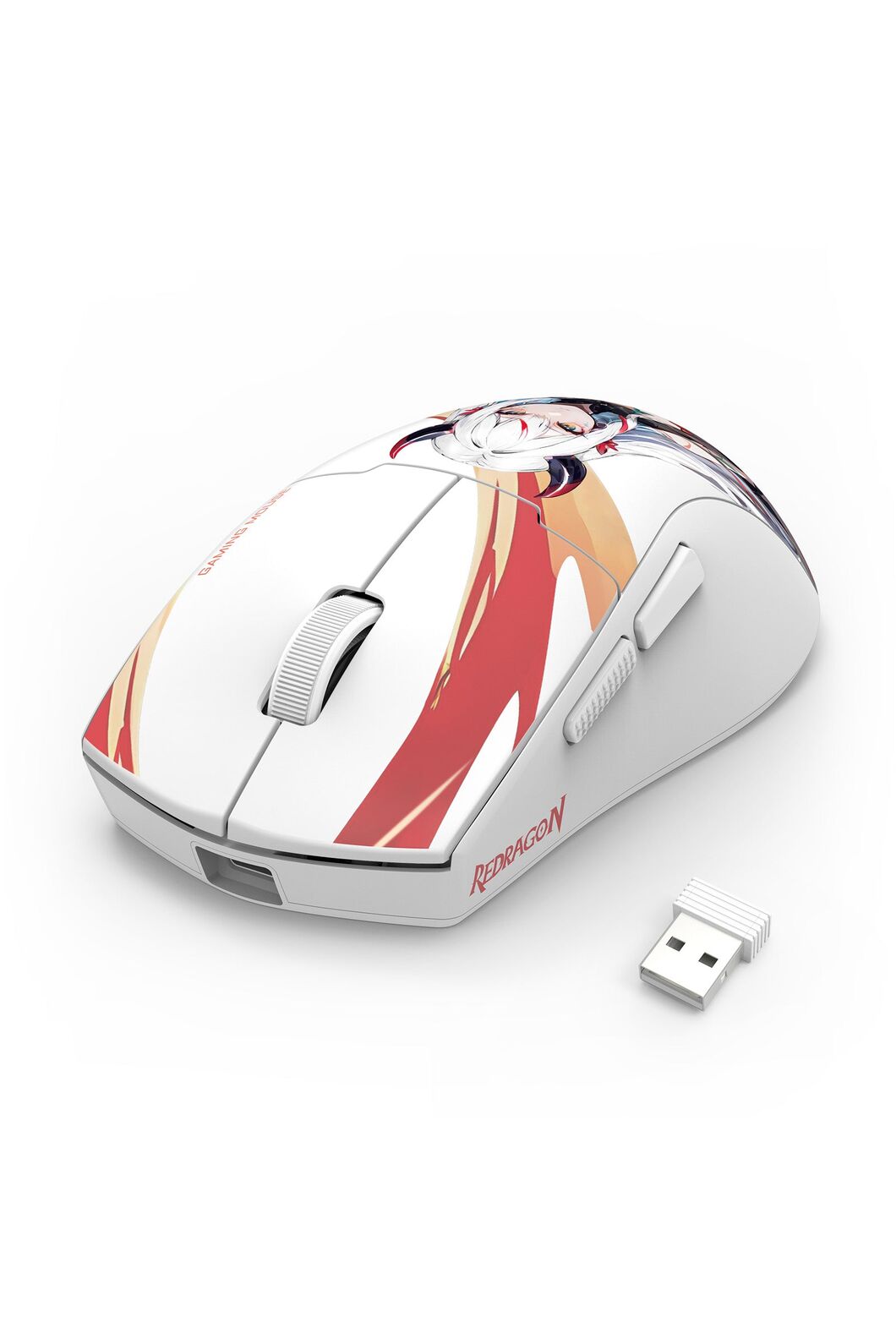 REDRAGON - M918AKG-PRO K1ng Max Mouse - white