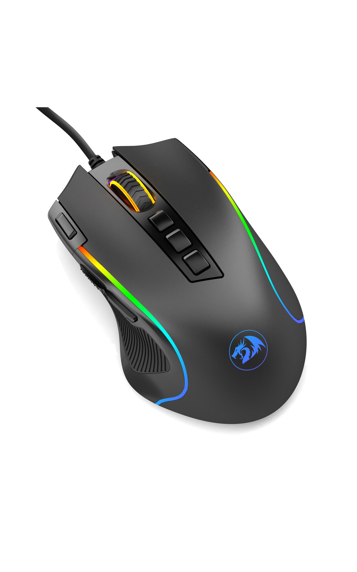 REDRAGON - M612RGB Predator Ent lvl Mouse - black