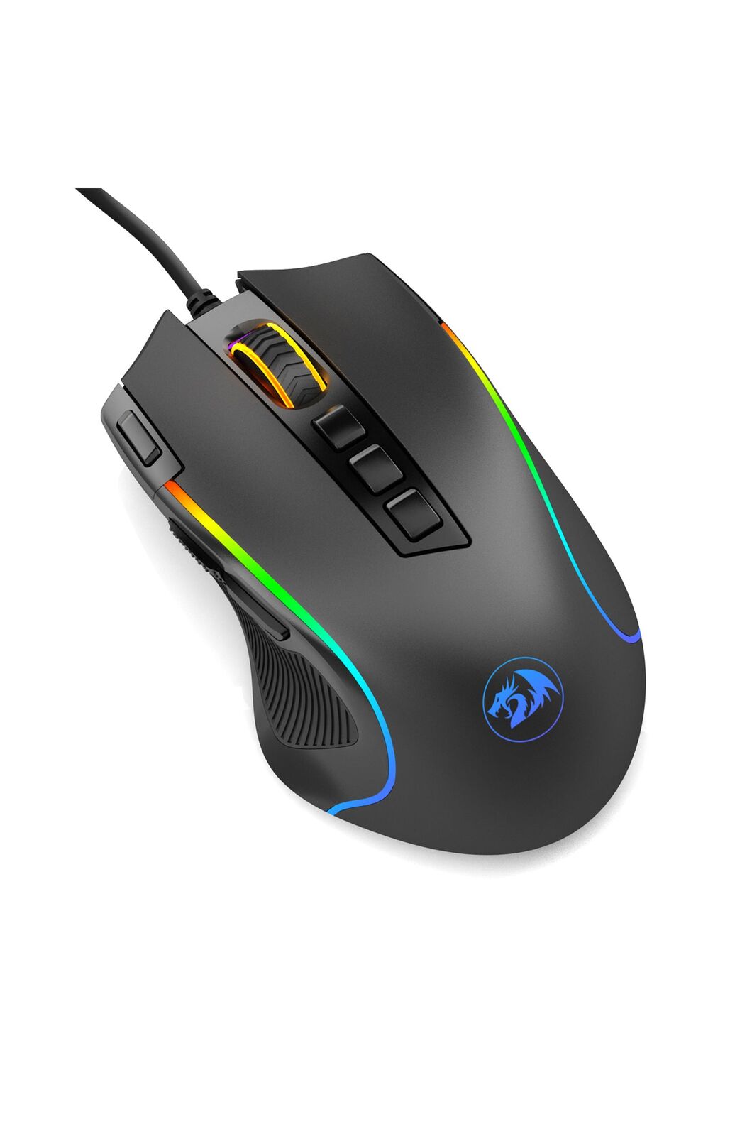 REDRAGON - M612RGB Predator Ent lvl Mouse - black