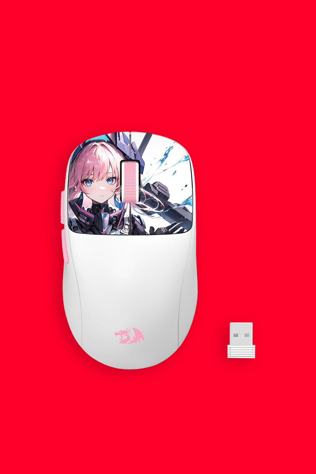 REDRAGON - M817AK-PRO-STD KLYAMOOR Mouse - white