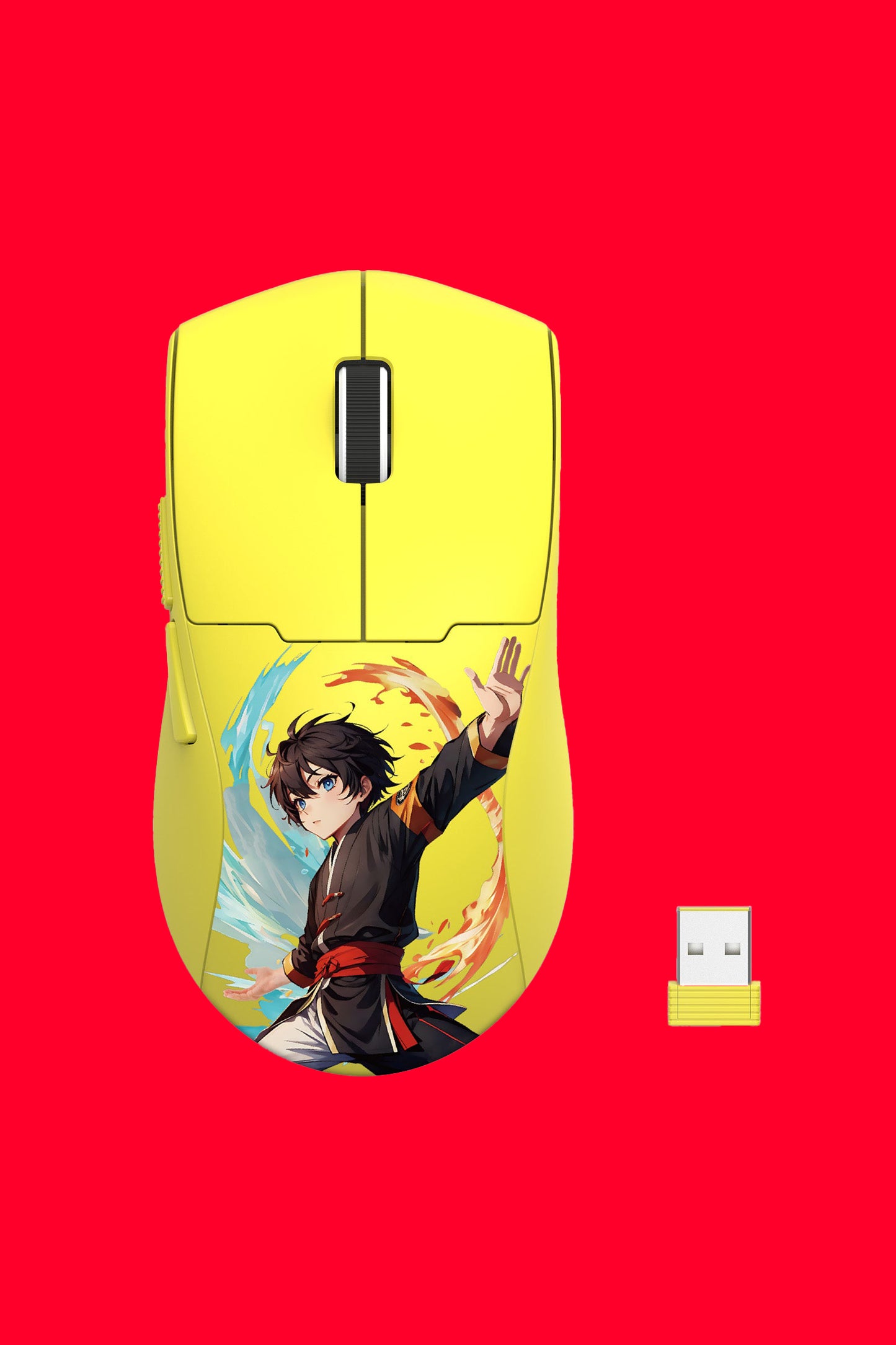 REDRAGON - M918-PRO K1ng Max Mouse - yellow