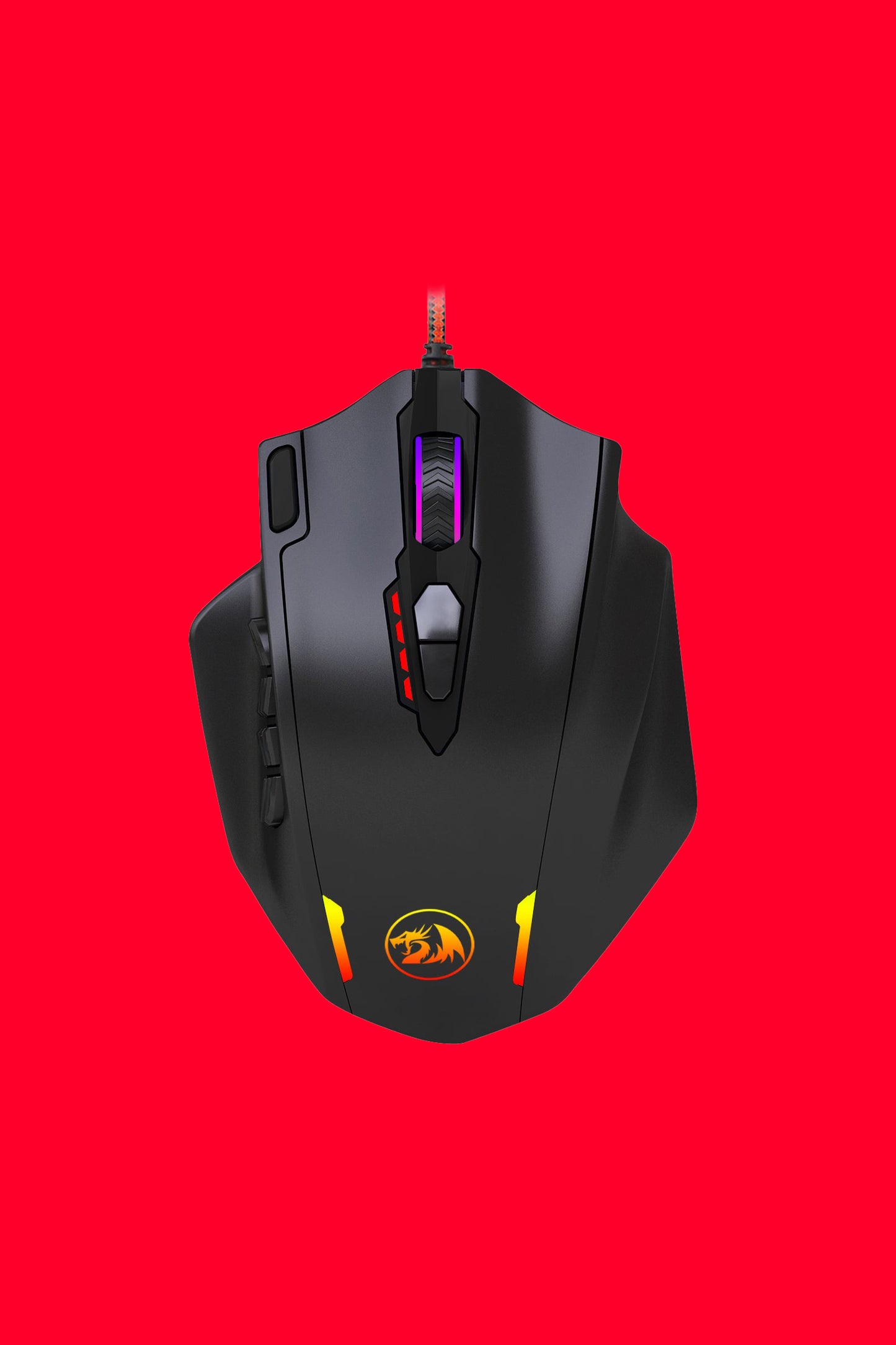 REDRAGON - M908 Impact MMO Mouse - black