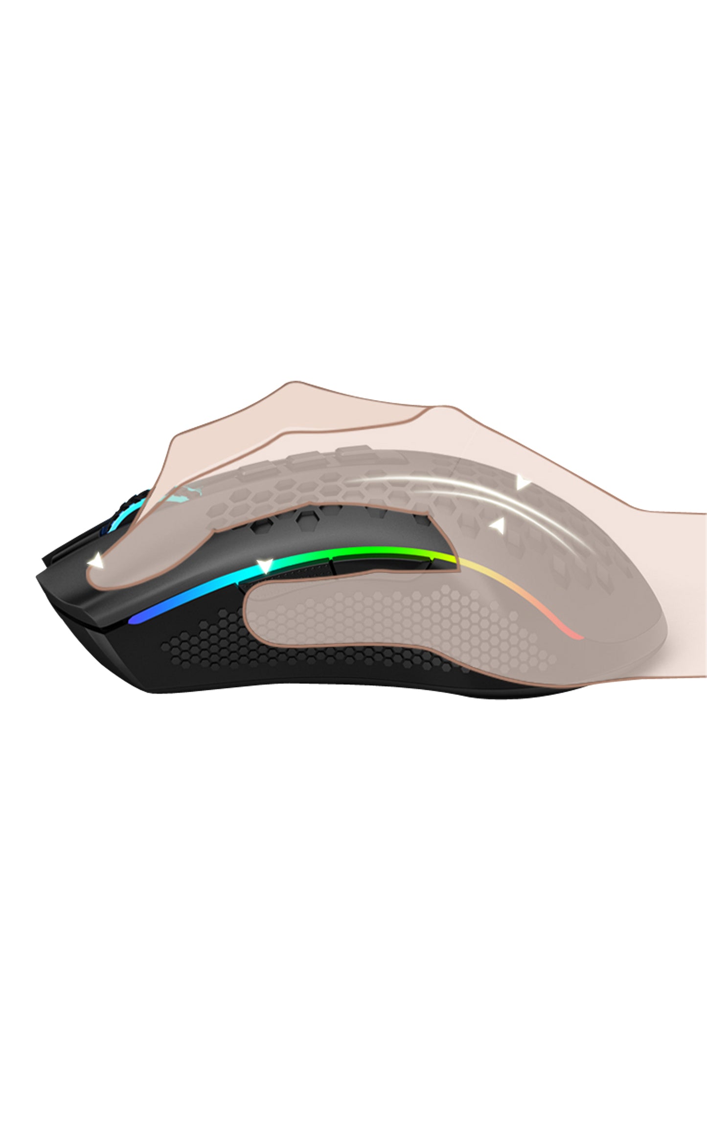 REDRAGON - M808-KS Storm PRO Mouse - black