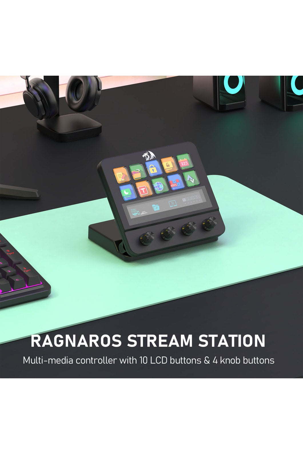 REDRAGON - SS-552 Ragnaros Stream Deck - black