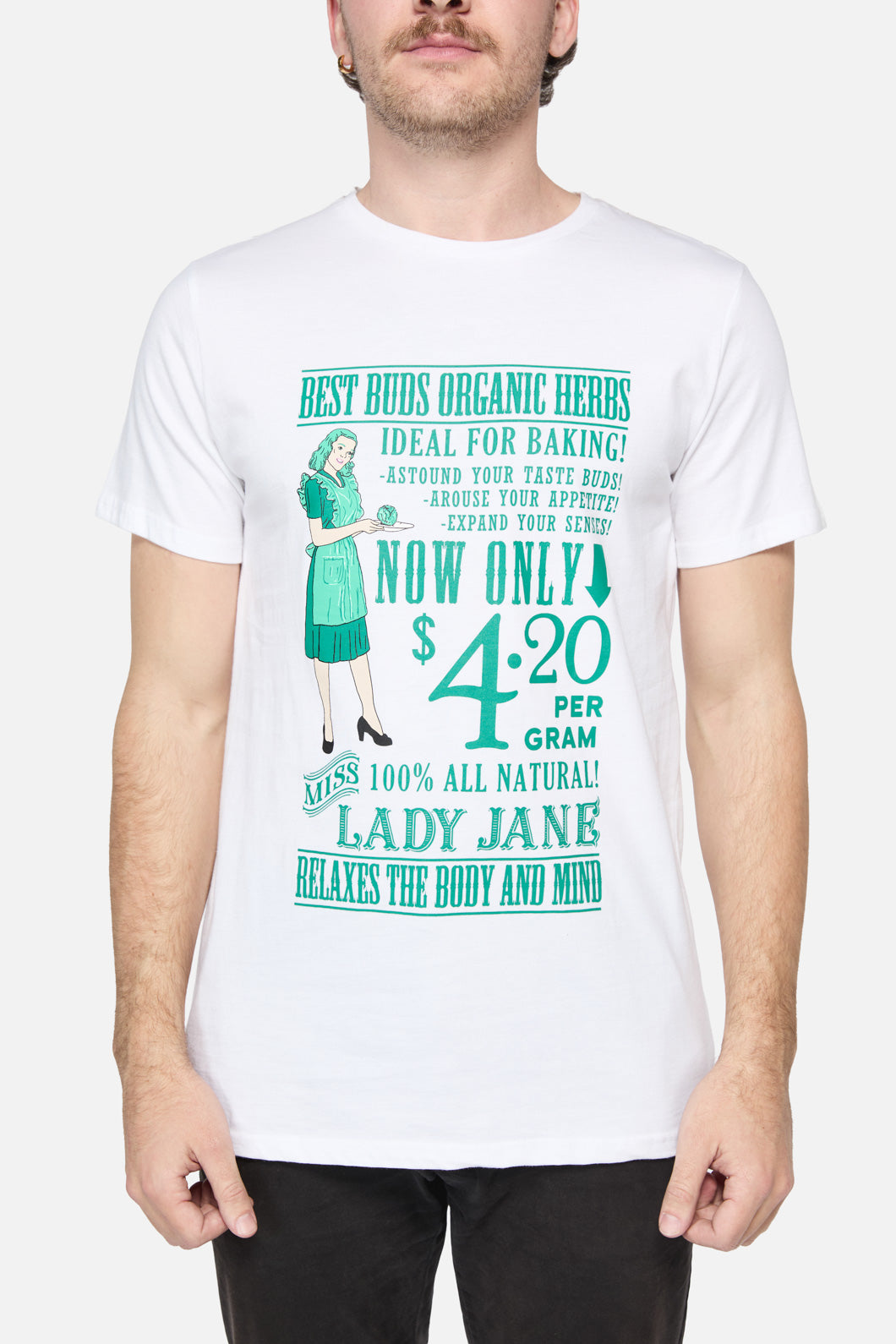 Pulp Kitchen - Organic Tee - white