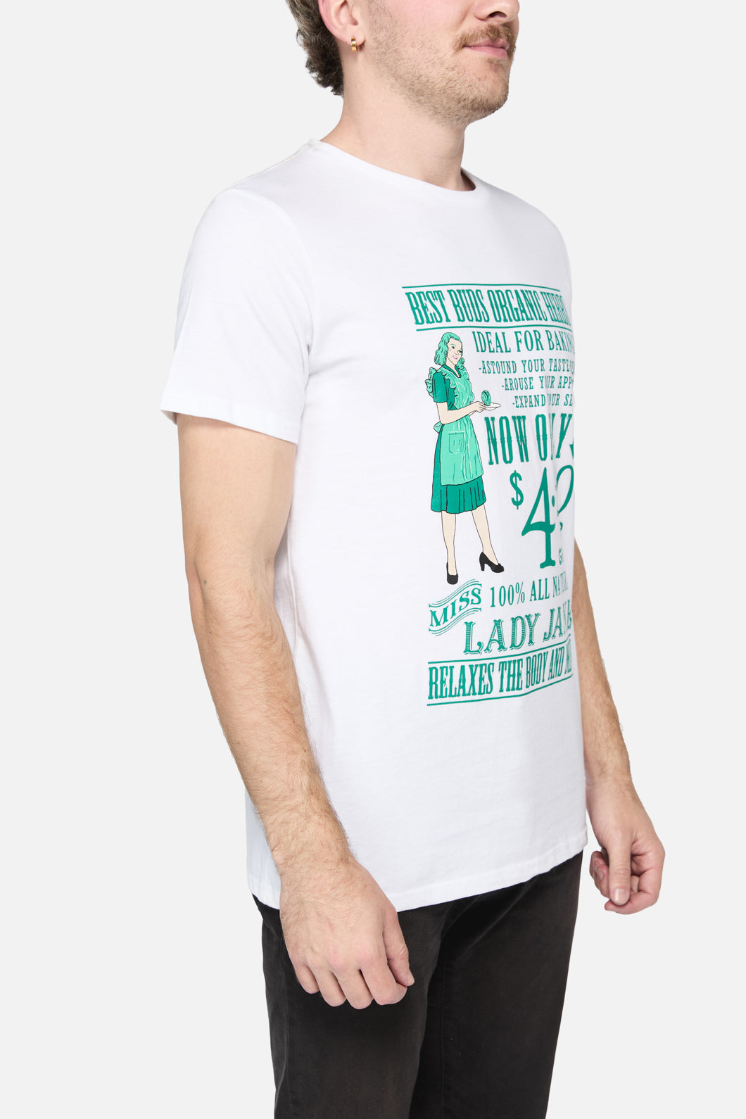 Pulp Kitchen - Organic Tee - white