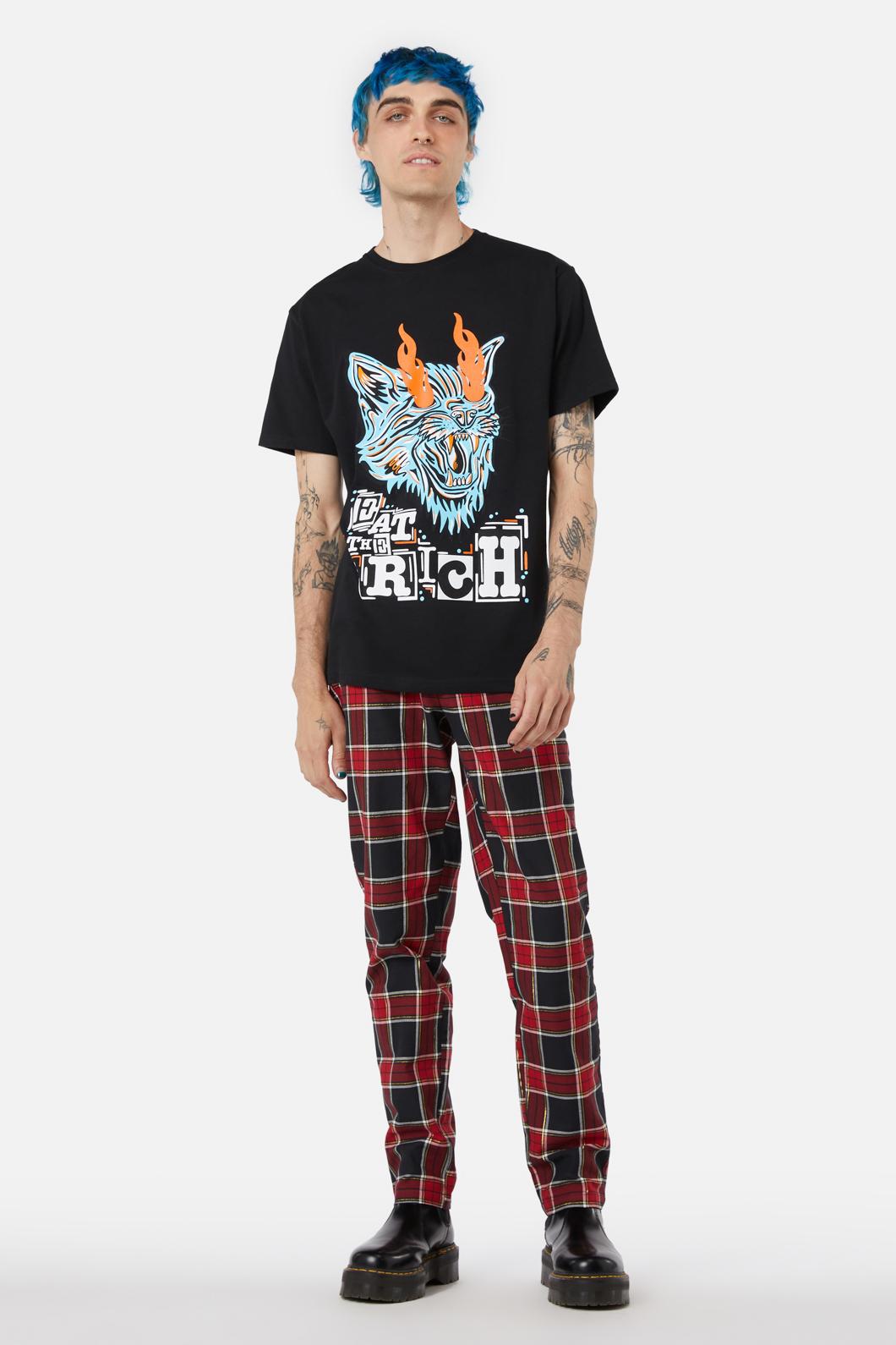 Pulp Kitchen - Eat The Rich Tee - black