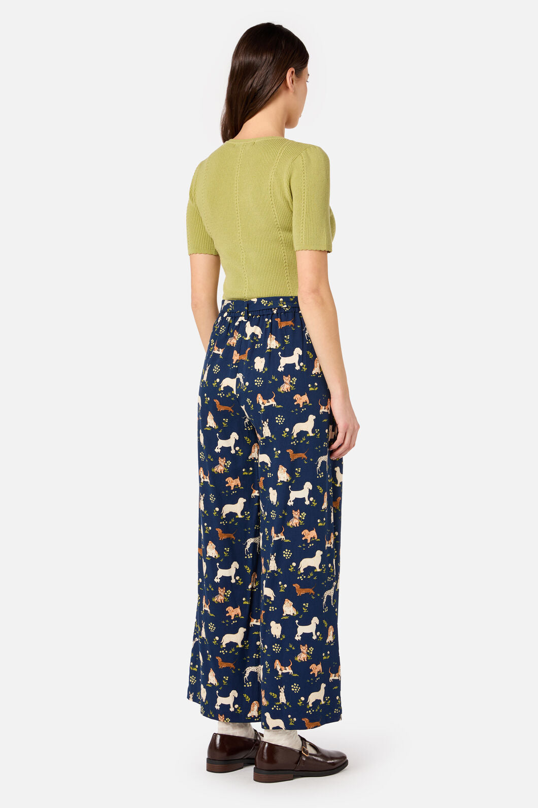 Princess Highway - Cute Dogs Culotte - navy