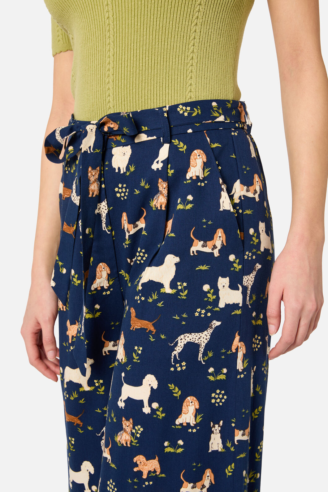 Princess Highway - Cute Dogs Culotte - navy