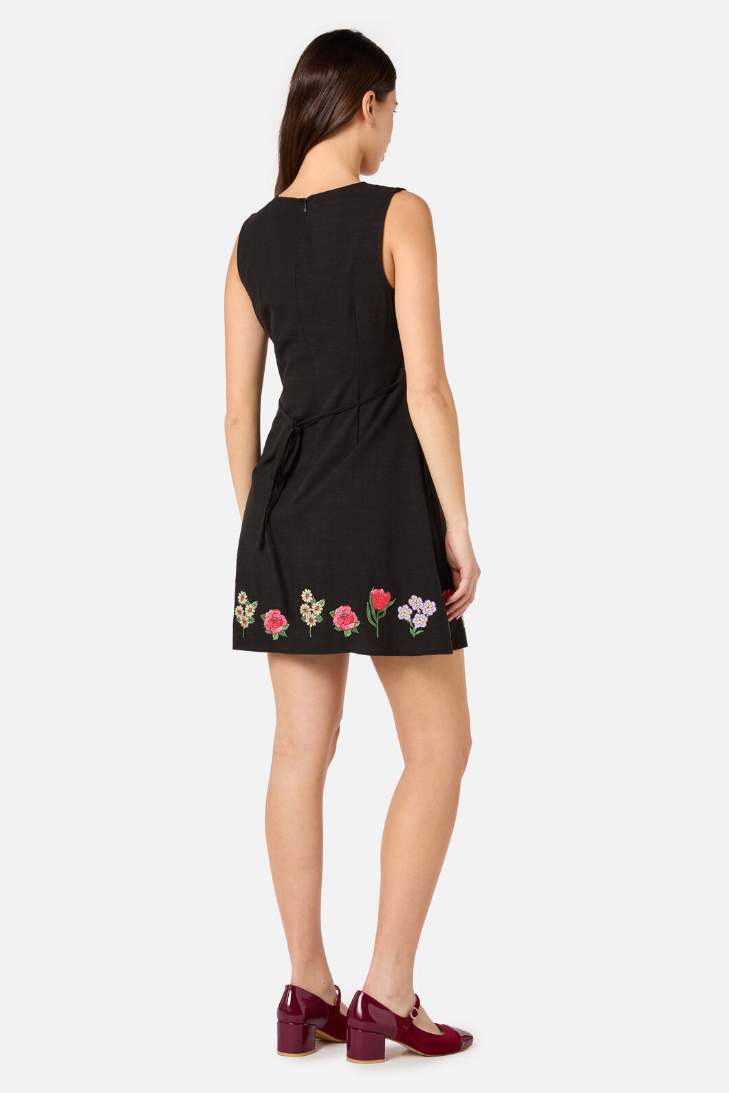 Princess Highway - Fleur Embroidered Shift Dress - black