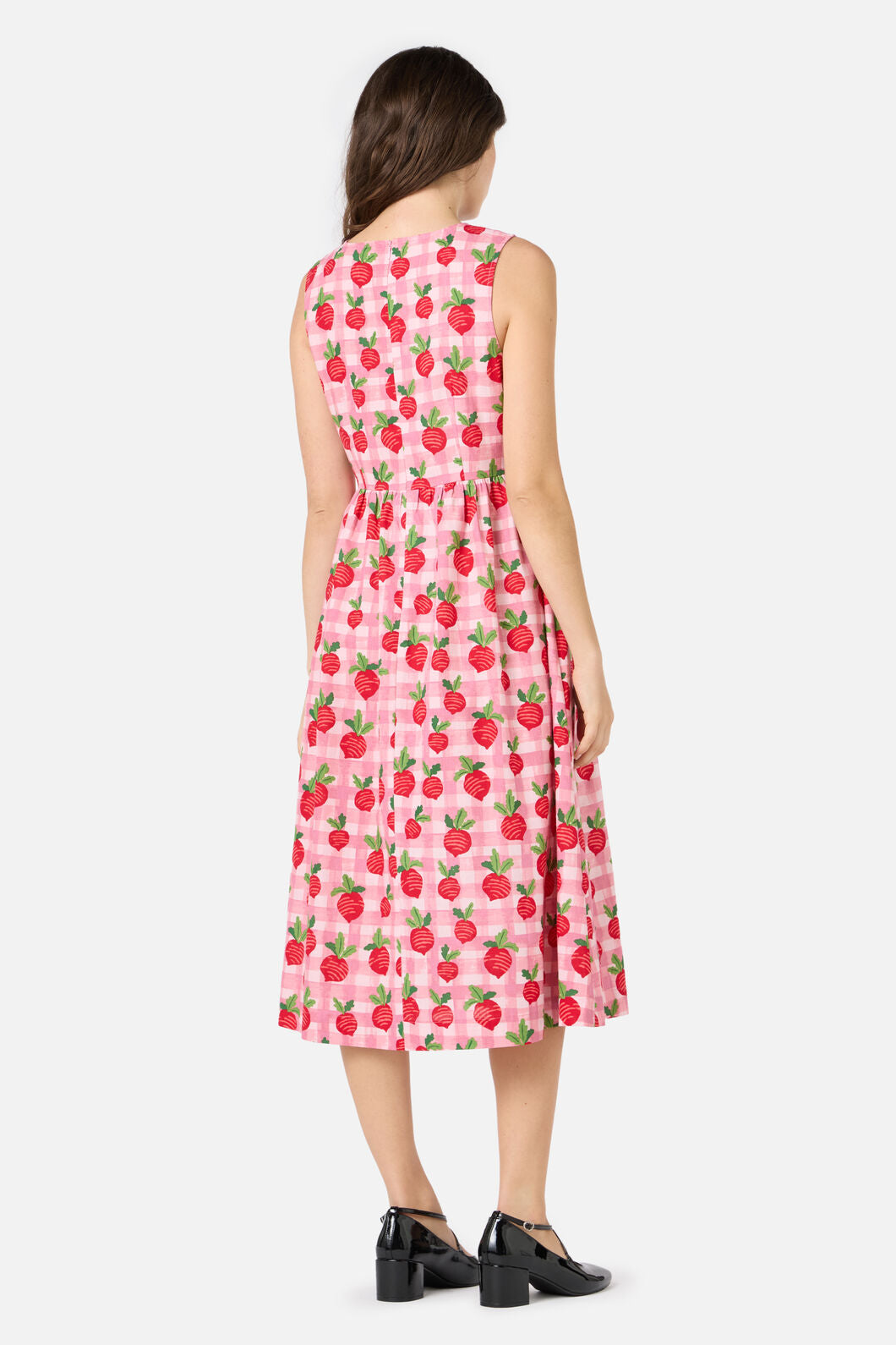 Princess Highway - Raddish Picnic Midi Dress - pink