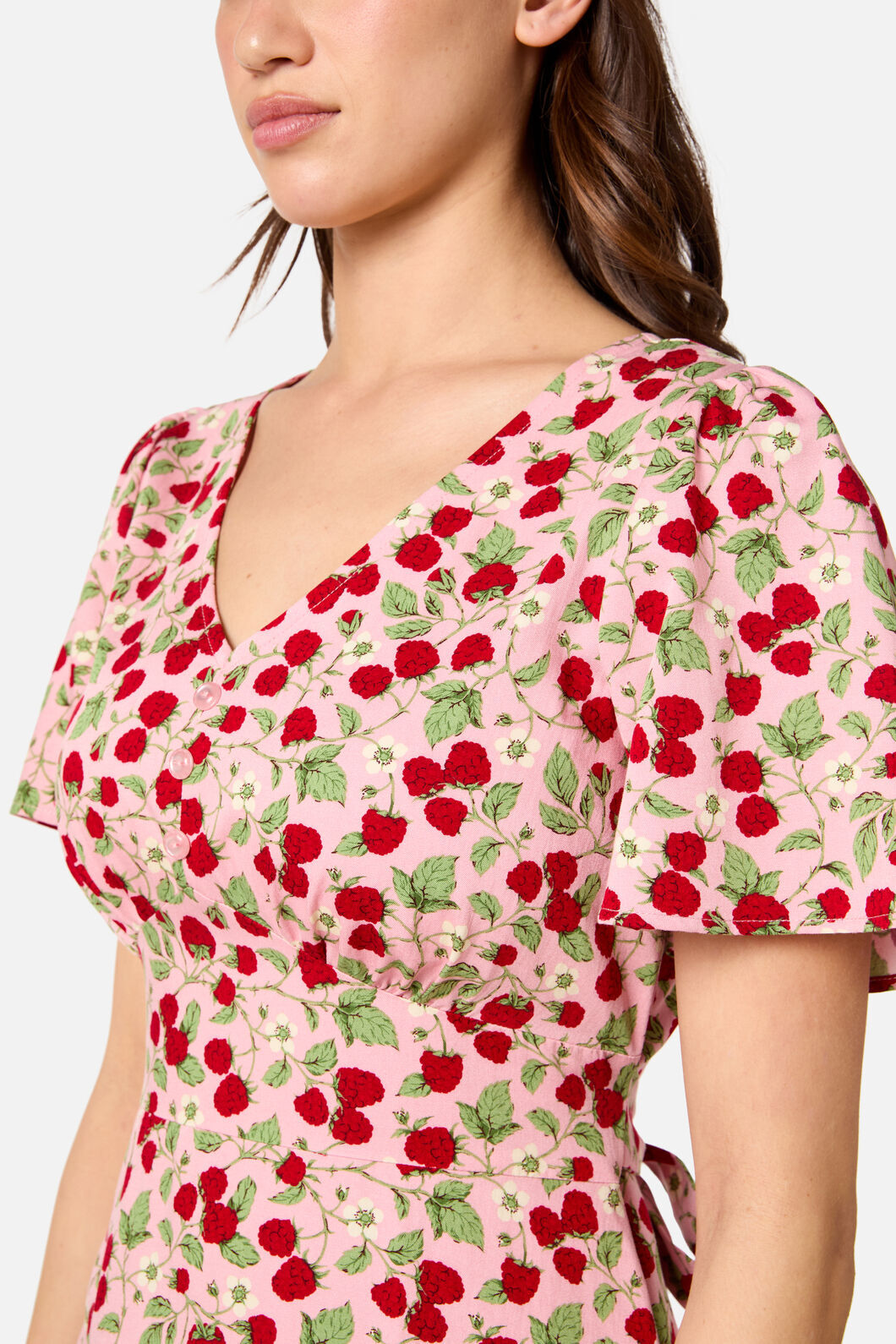 Princess Highway - Raspberry Mini Dress - pink