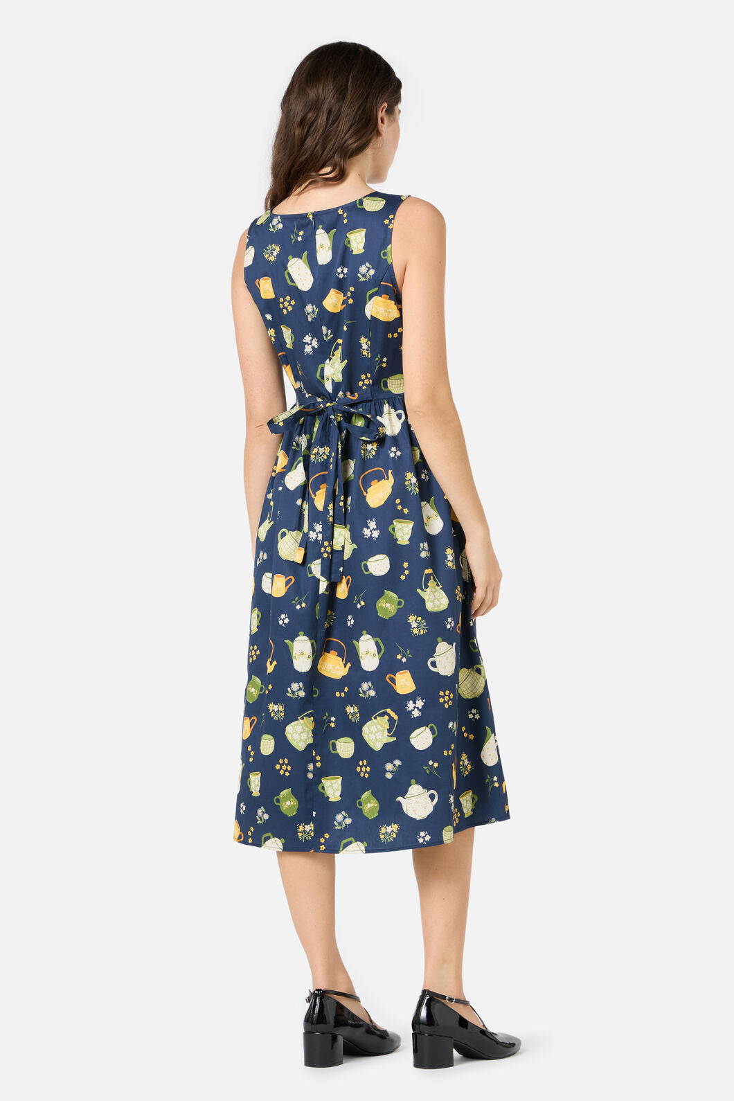 Princess Highway - Tea Time Midi Dress - navy