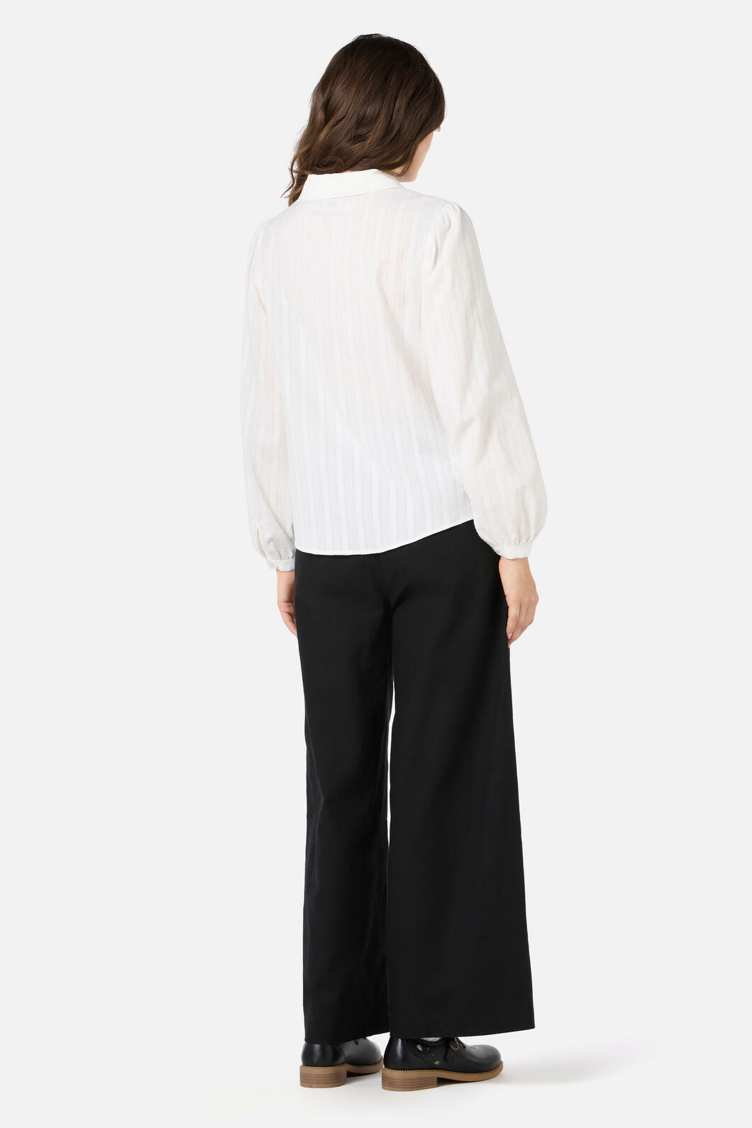 Princess Highway - Rosella Embroidered Shirt - cream