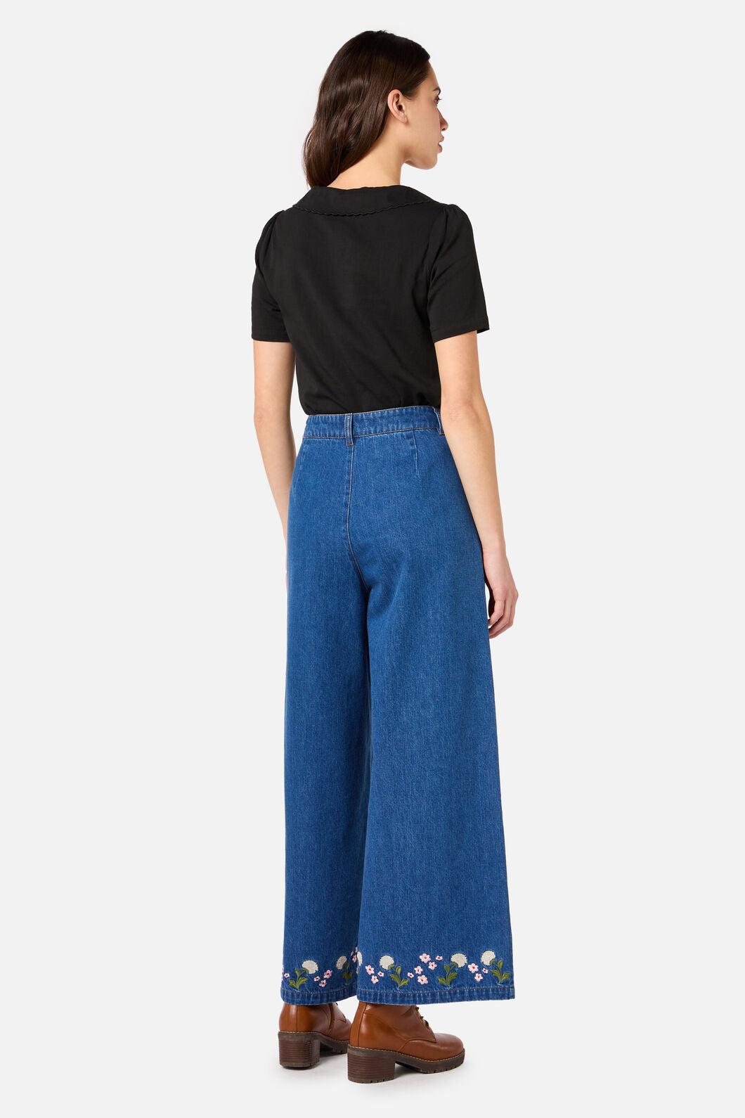 Princess Highway - Aster Short Sleeve Blouse - black