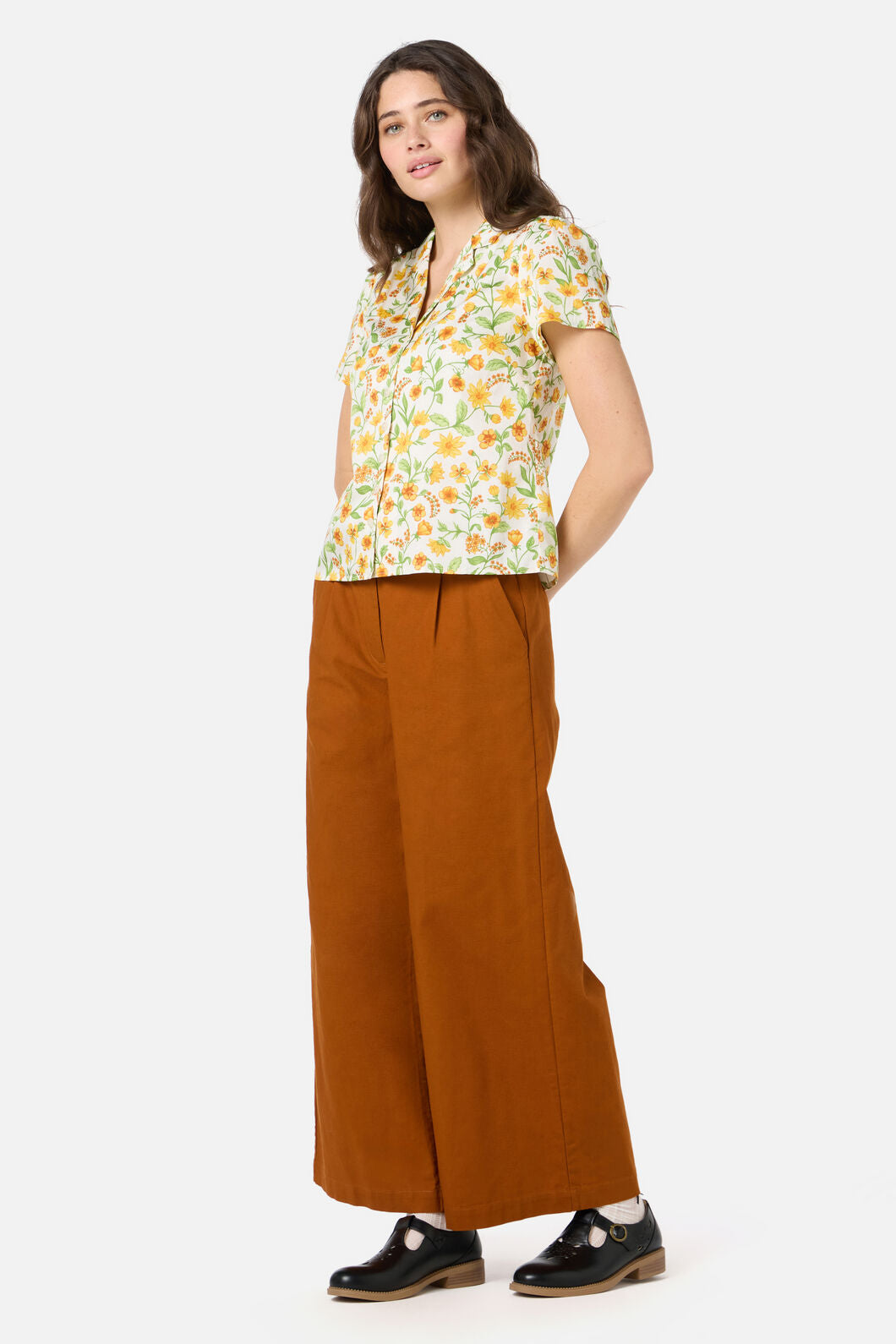 Princess Highway - Alyssa Floral Blouse - cream