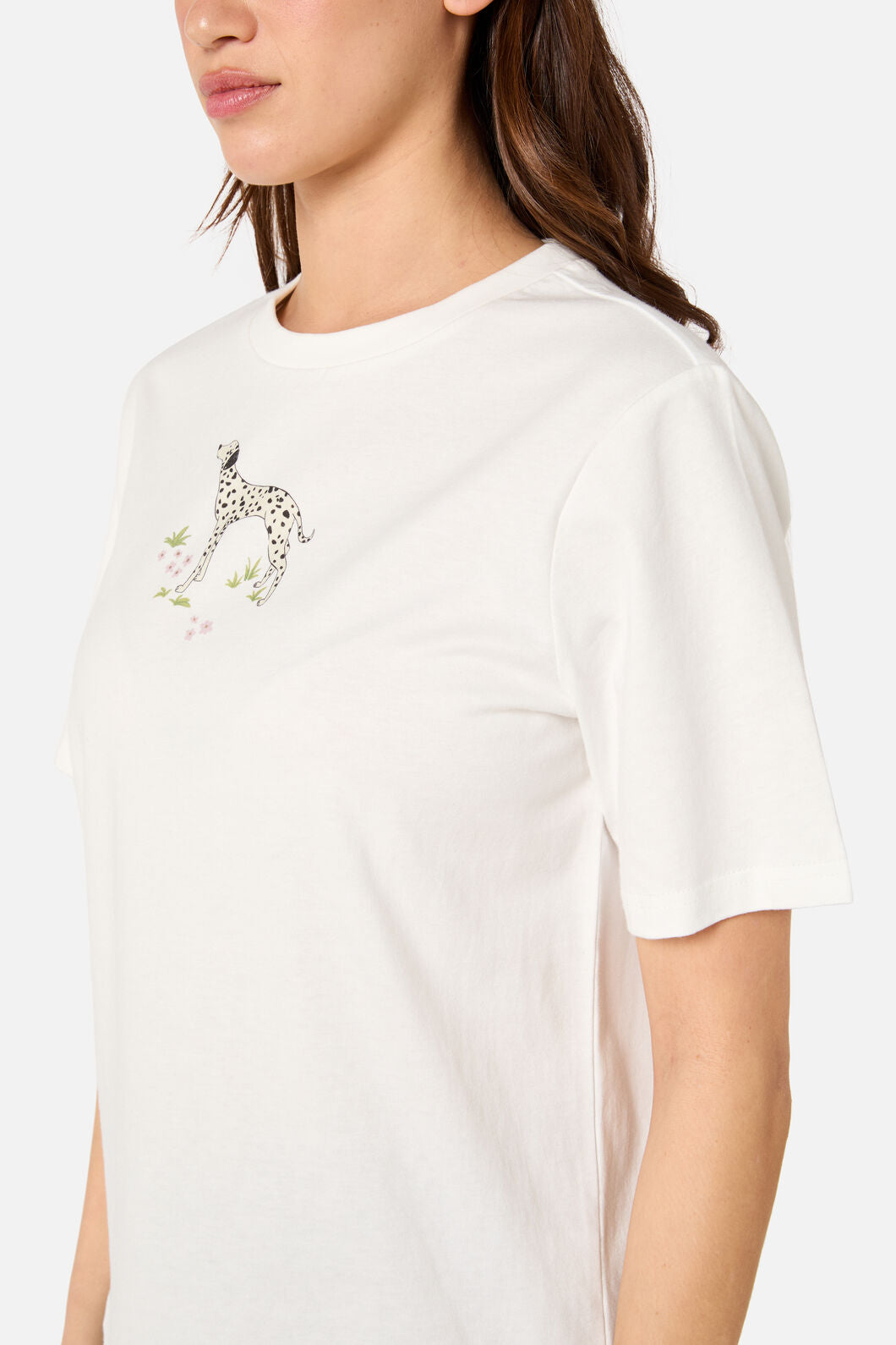 Princess Highway - Dalmatians Printed Tee - cream