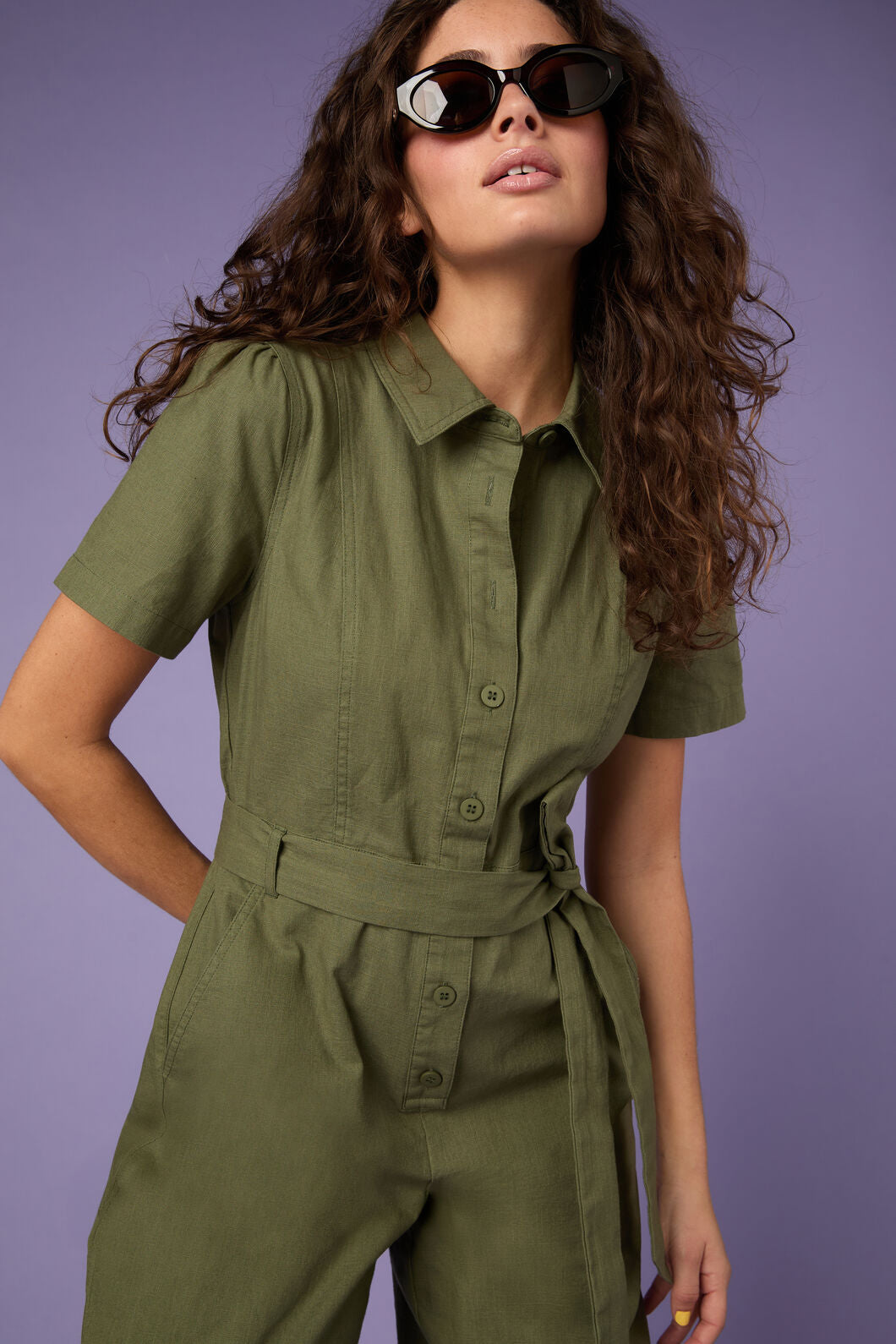 Princess Highway - Billy Boiler Suit - olive