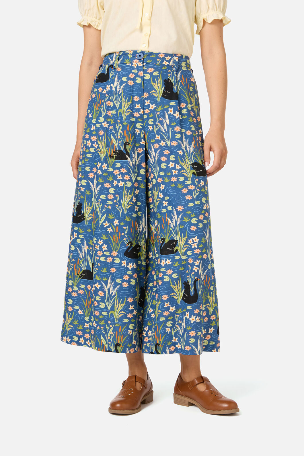 Princess Highway - Pretty Swan Culotte - navy