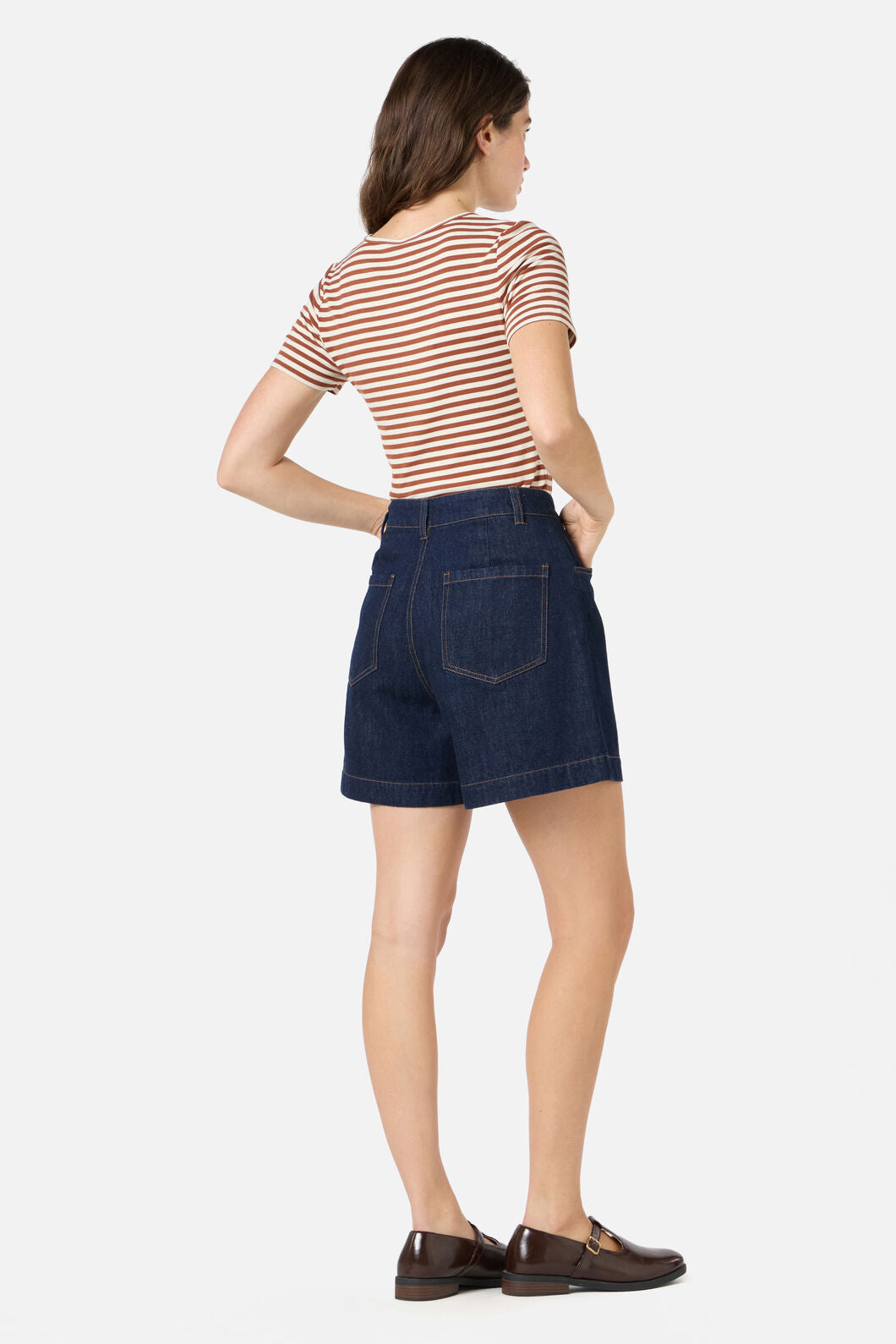 Princess Highway - Jillian Denim Short - dark-denim