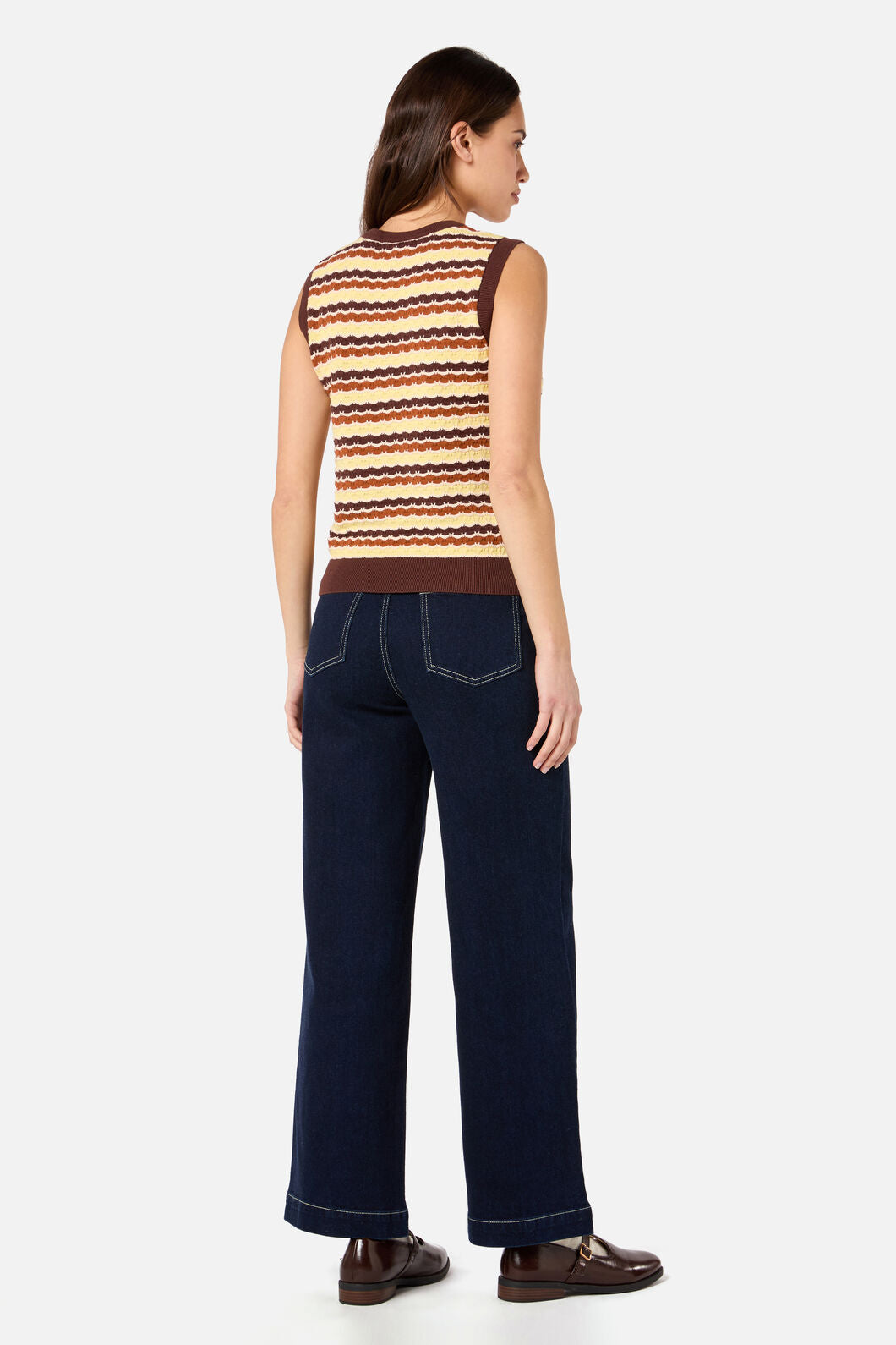 Princess Highway - Erin Knit Vest - choco-lemon