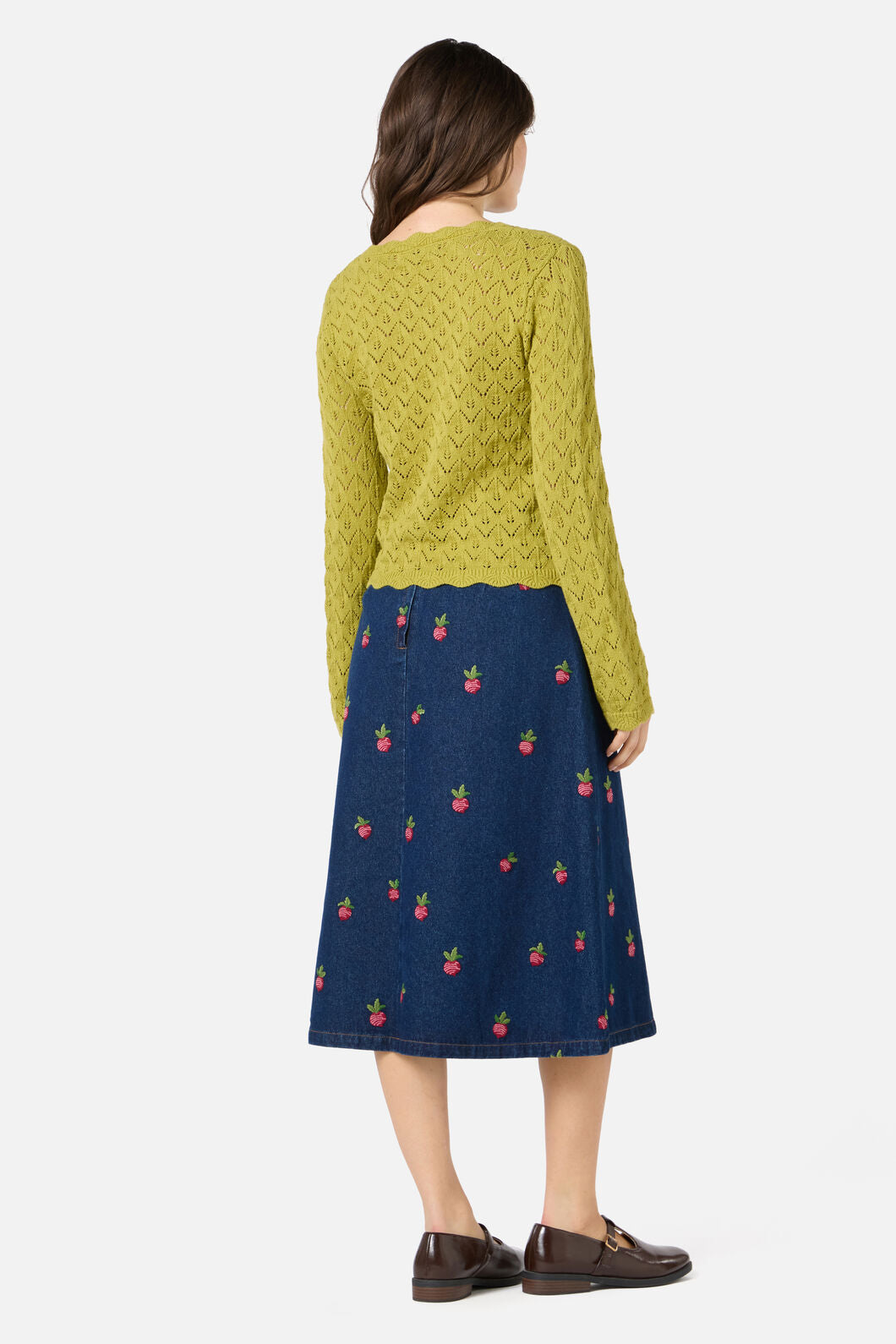 Princess Highway - Spring Pointelle Knit - green