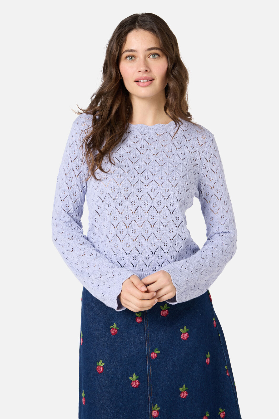 Princess Highway - Spring Pointelle Knit - lilac