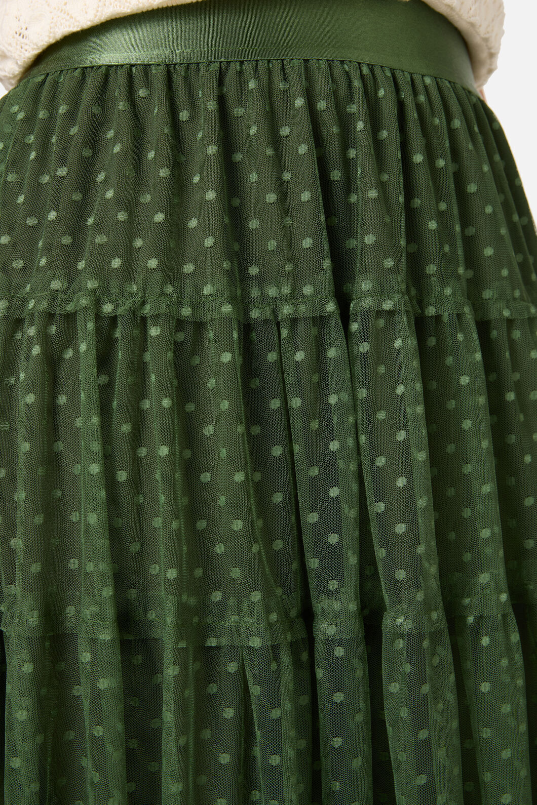 Princess Highway - Avery Tulle Midi Skirt - green